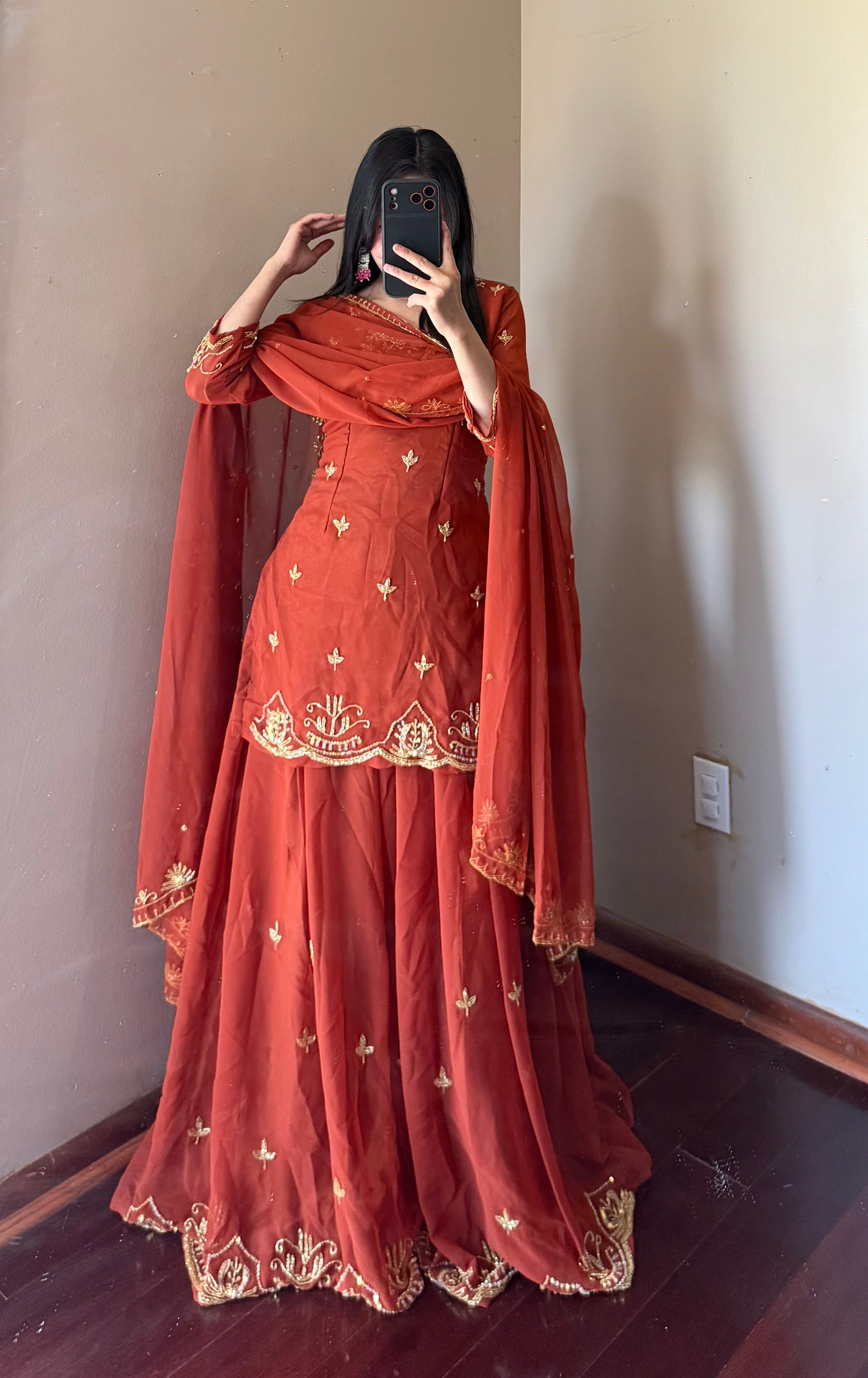 Heavy Handwork Kurta suit