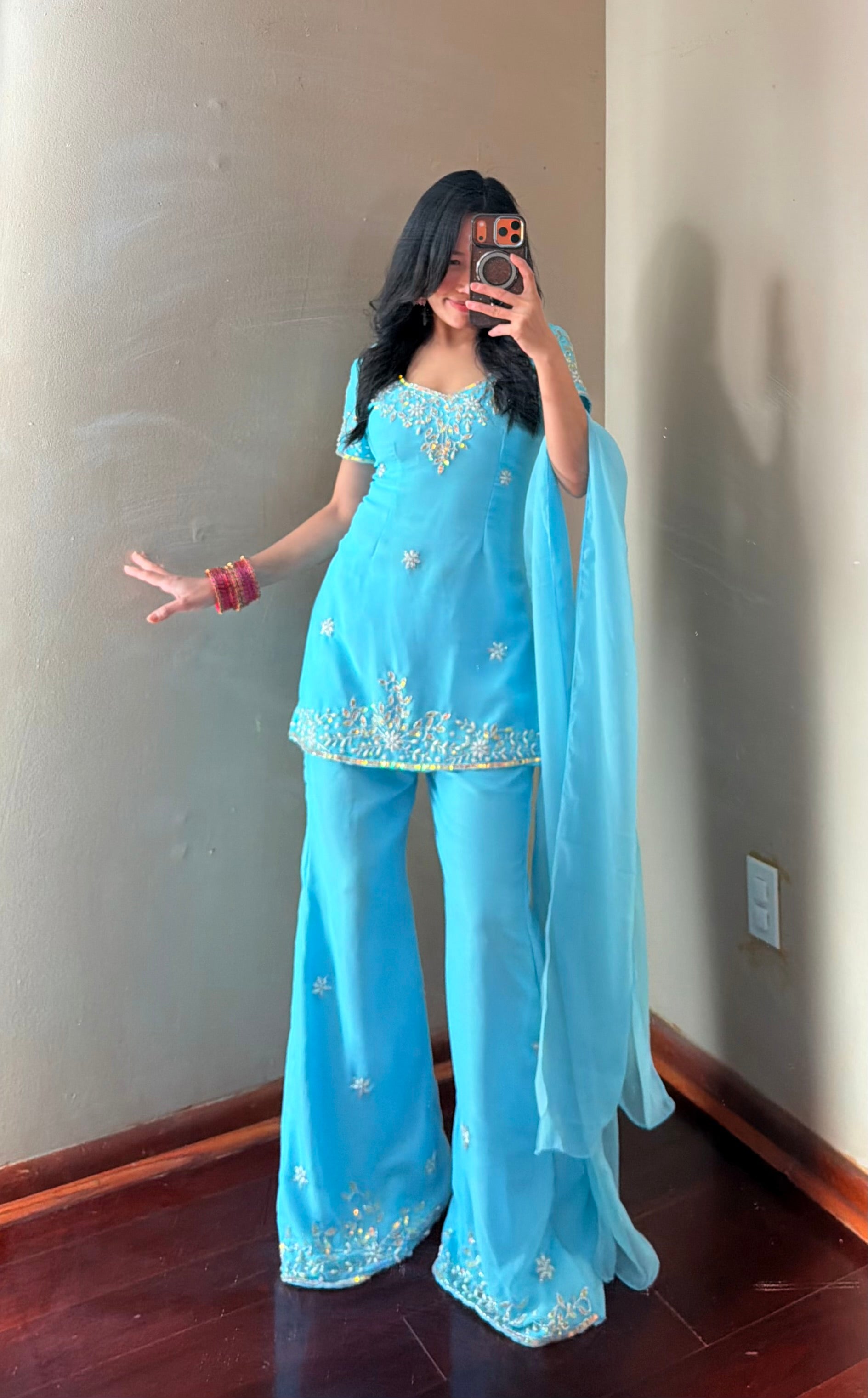 90s Handwork Kurta Suit