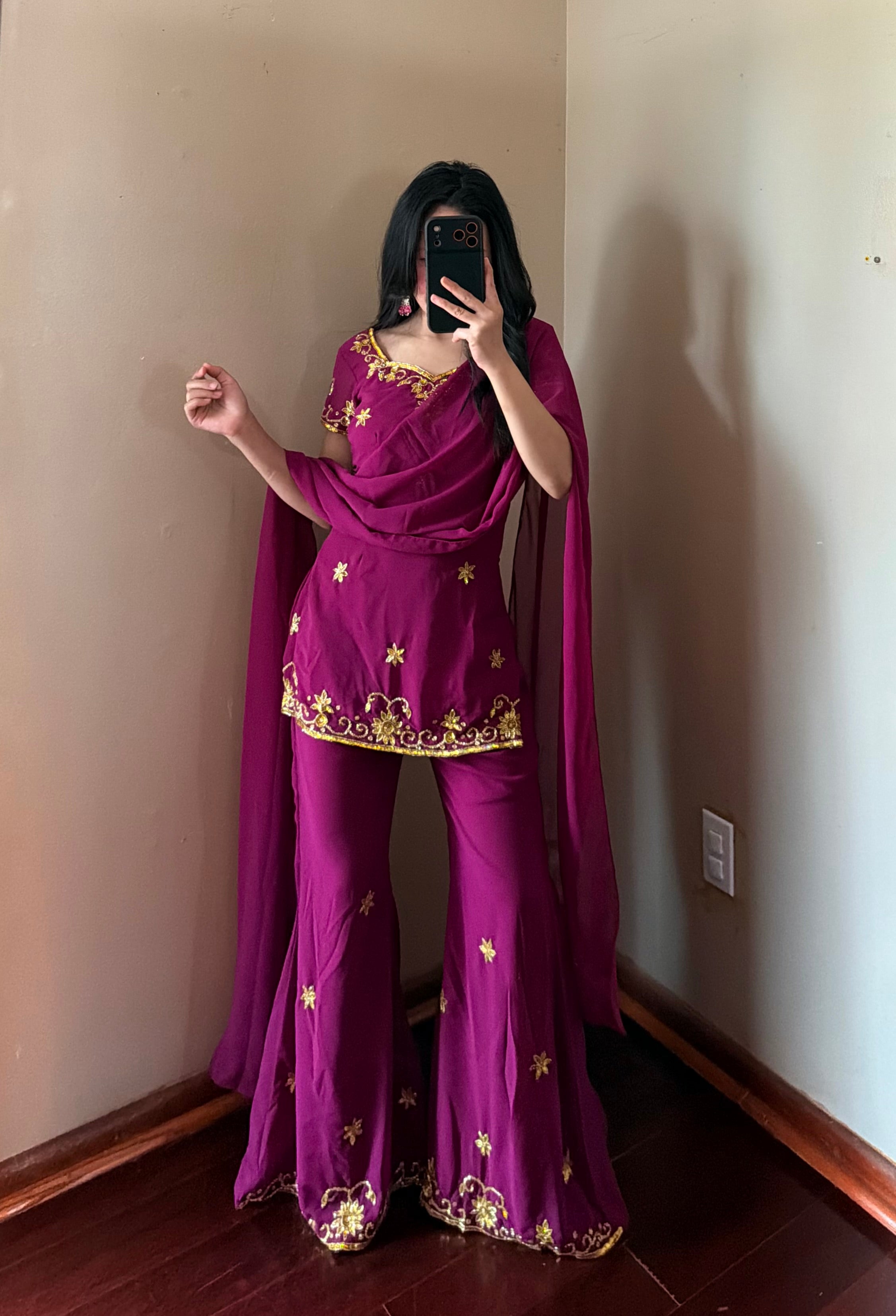 90s Handwork Kurta Set