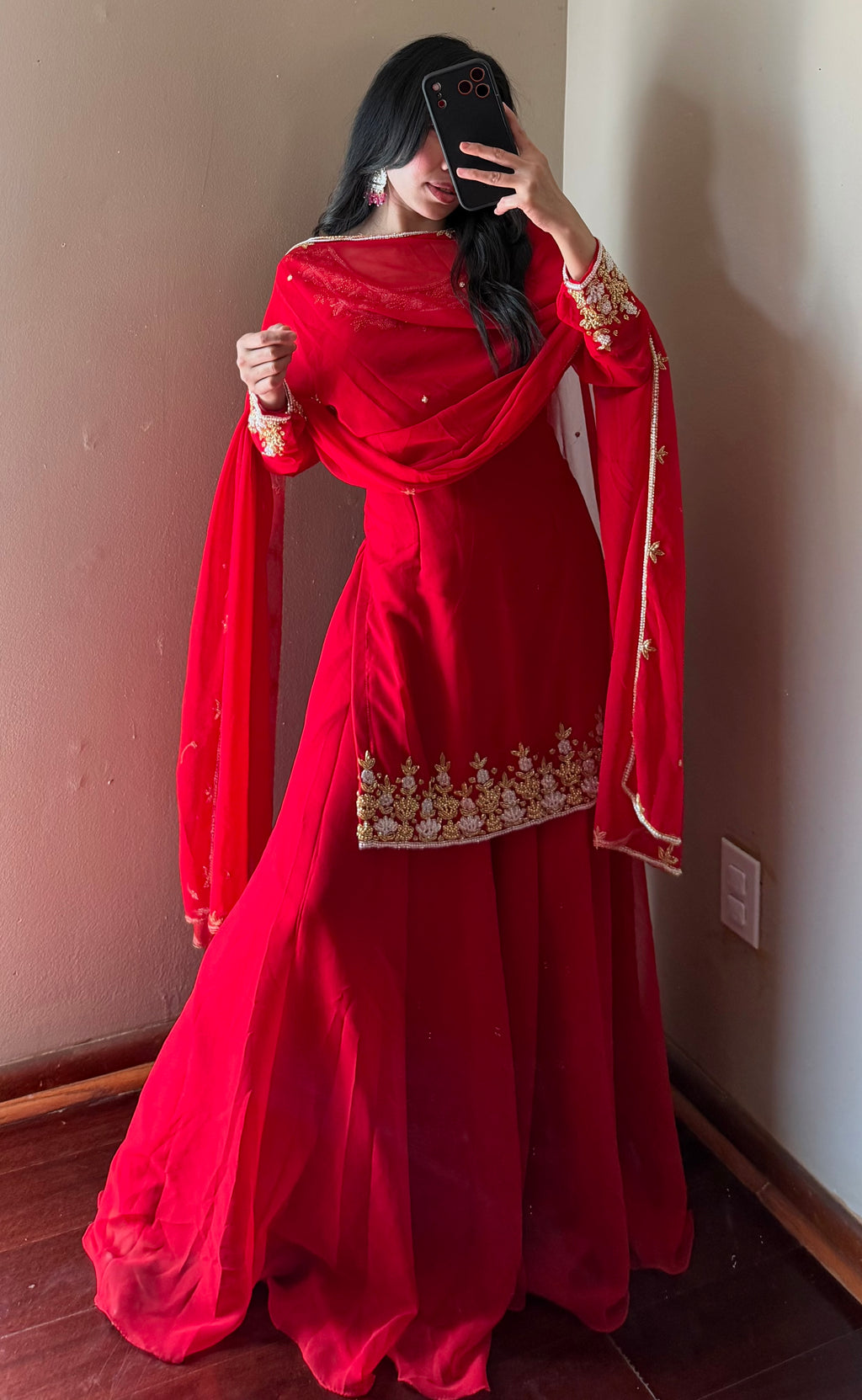 Handwork Sarara Kurta Set