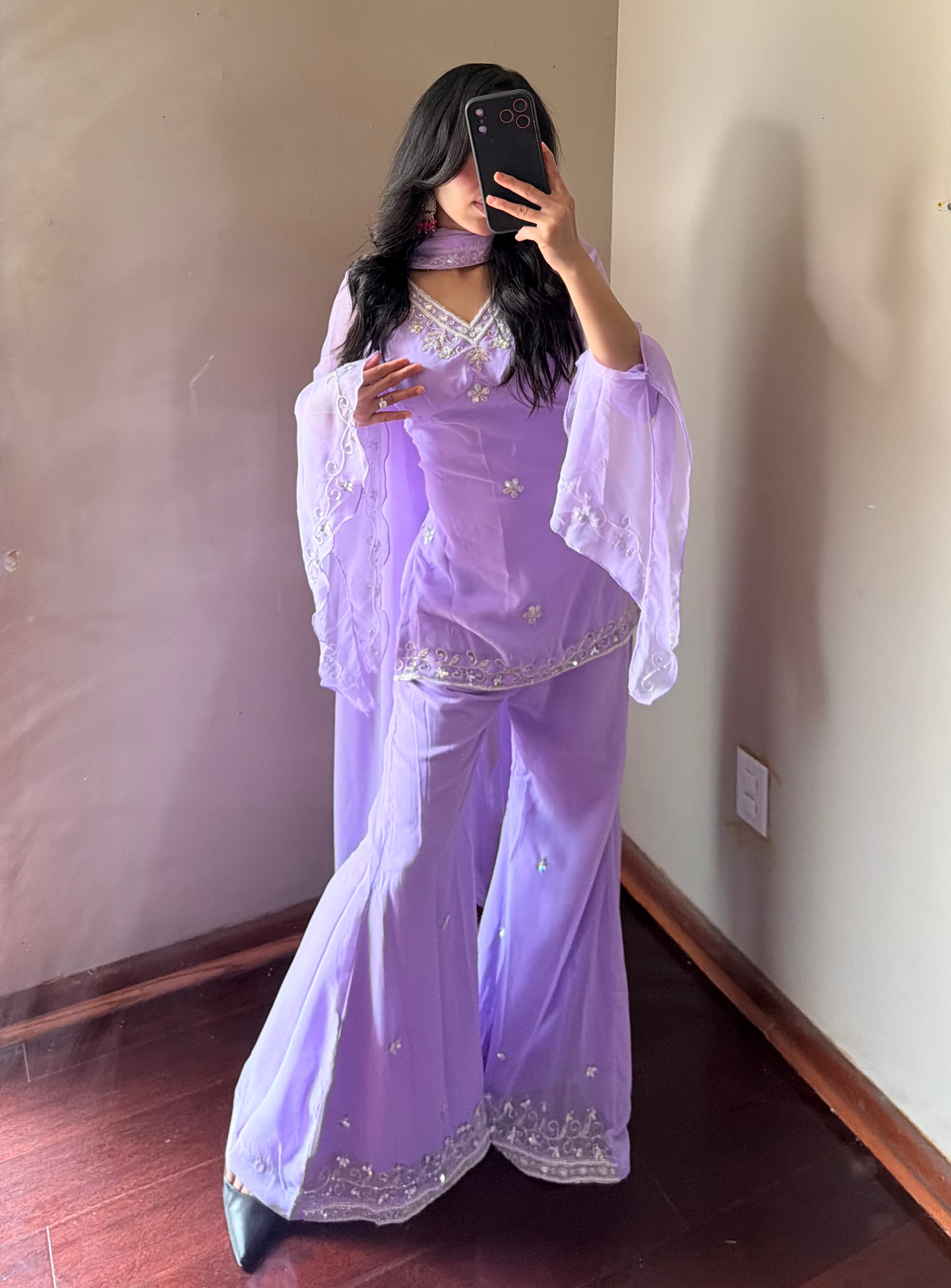 90s Handwork Kurta Suit