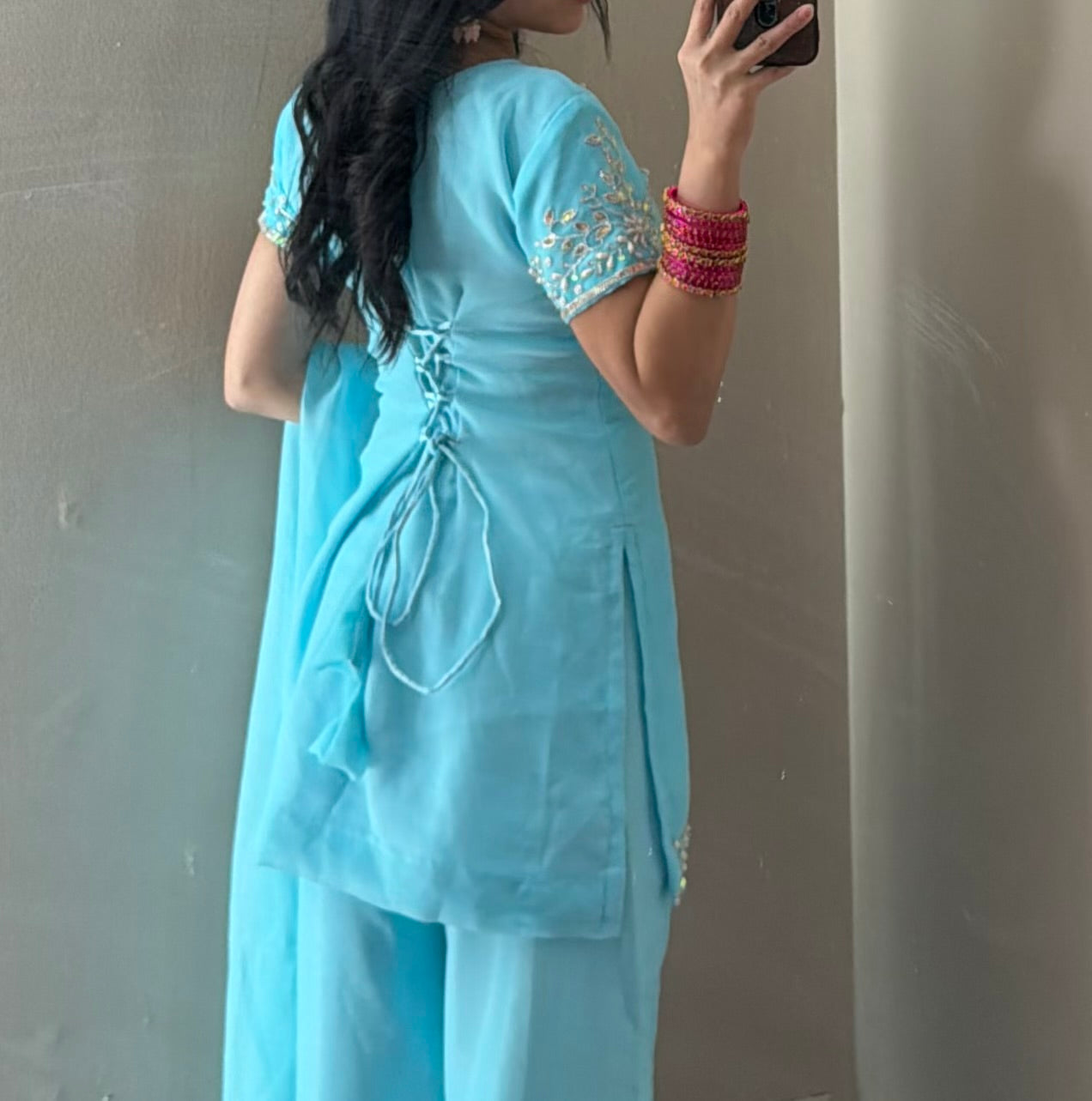 90s Handwork Kurta Suit