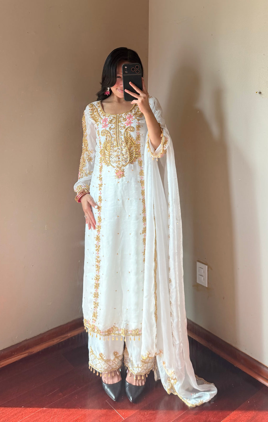 Fendy Silk Heavy Handwork Suit