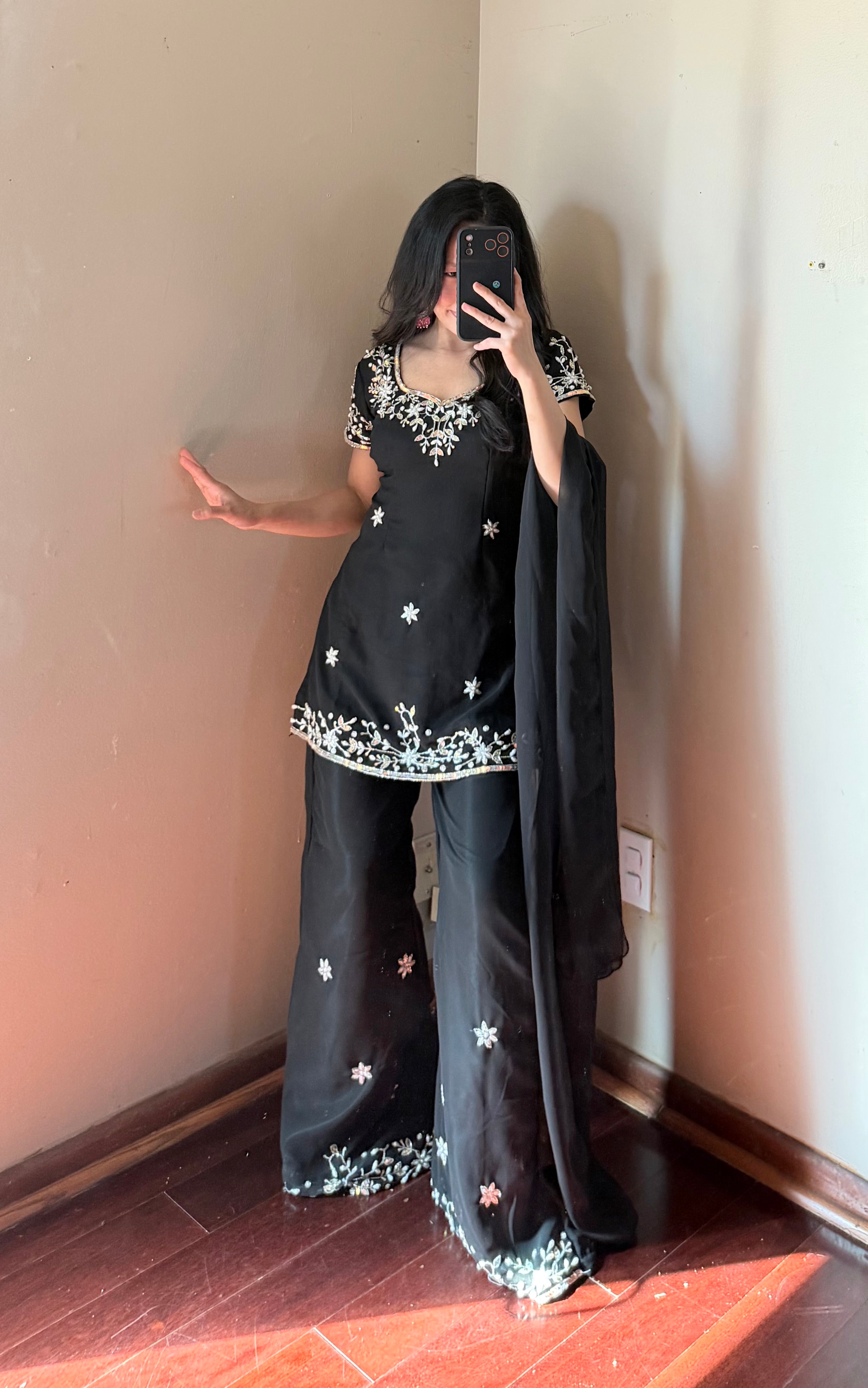 90s Handwork Kurta Suit