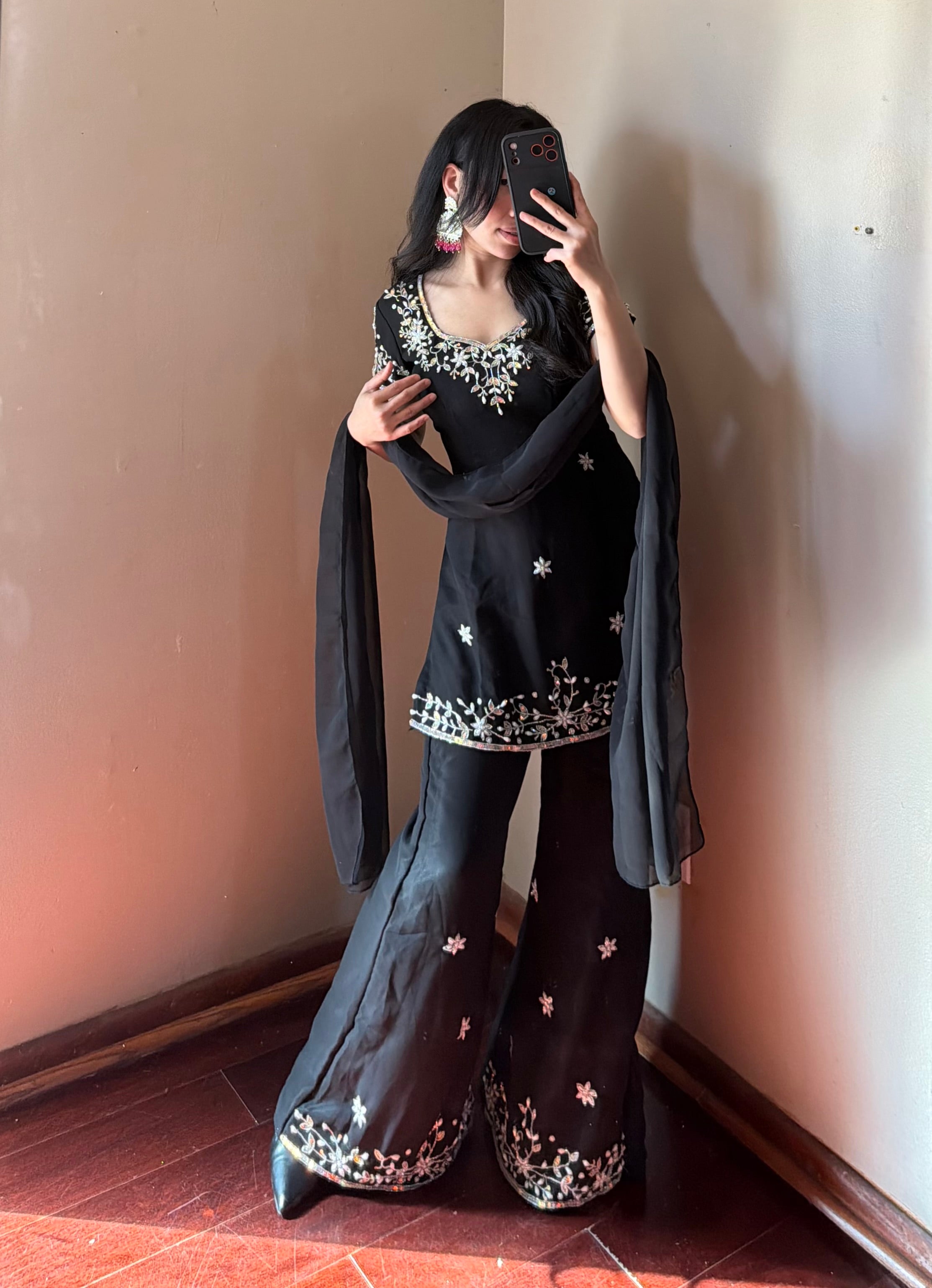 90s Handwork Kurta Suit