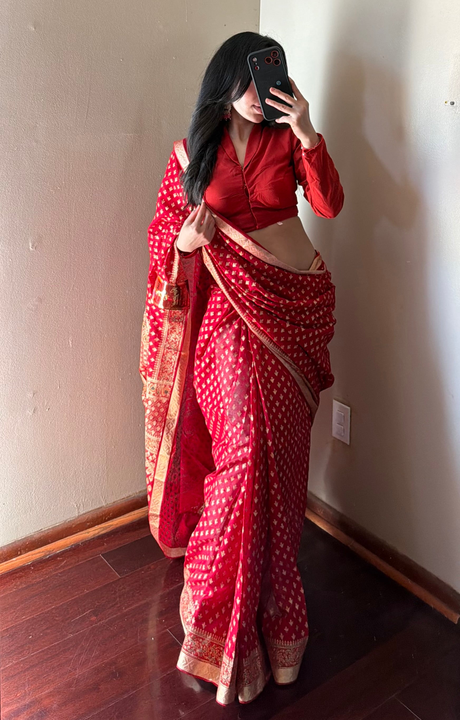 Cotton Saree set