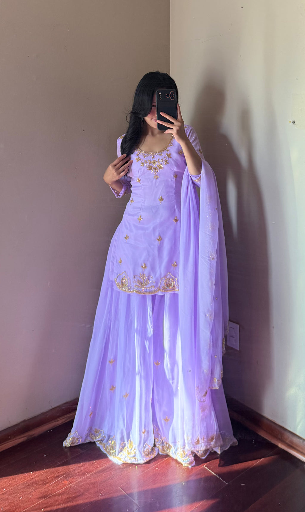 Heavy Handwork Kurta Suit