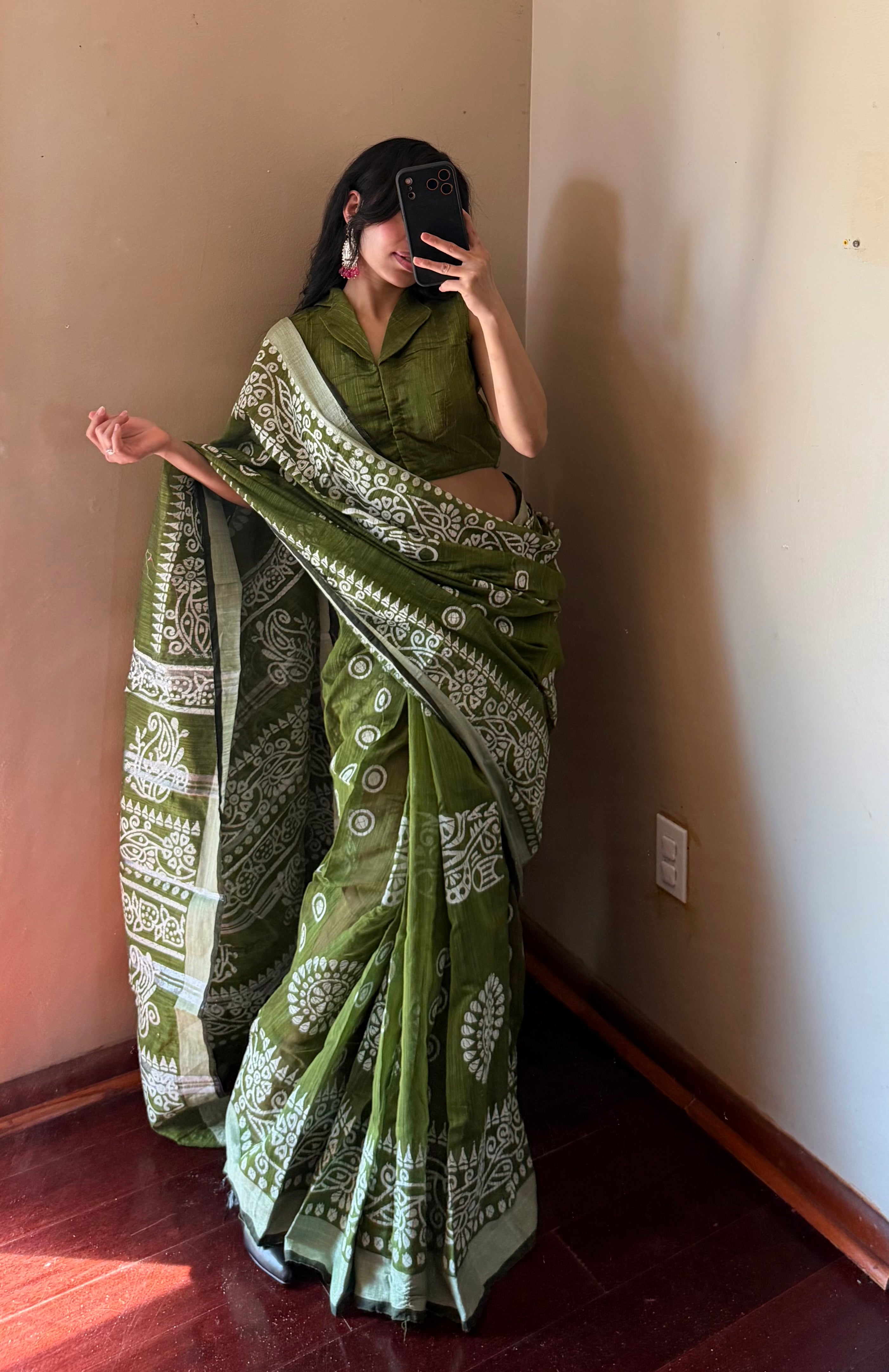 Cotton Saree set