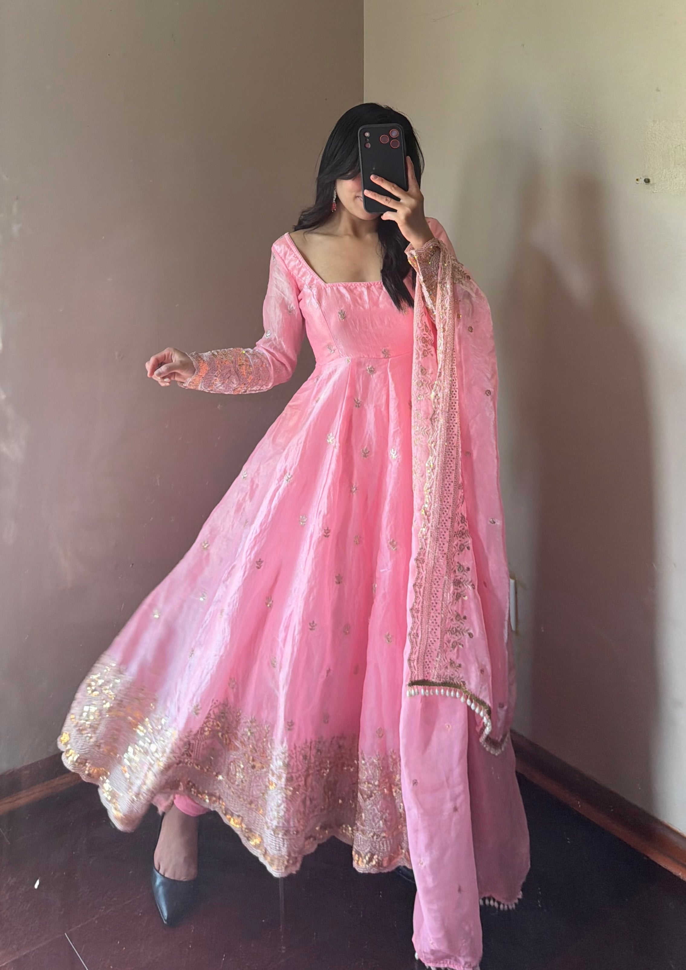Fendi Anarkali set