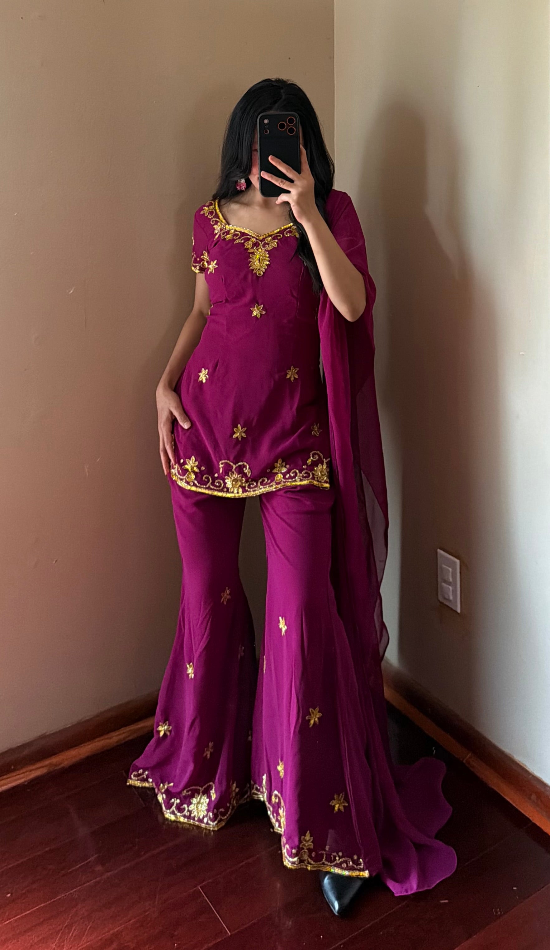 90s Handwork Kurta Set