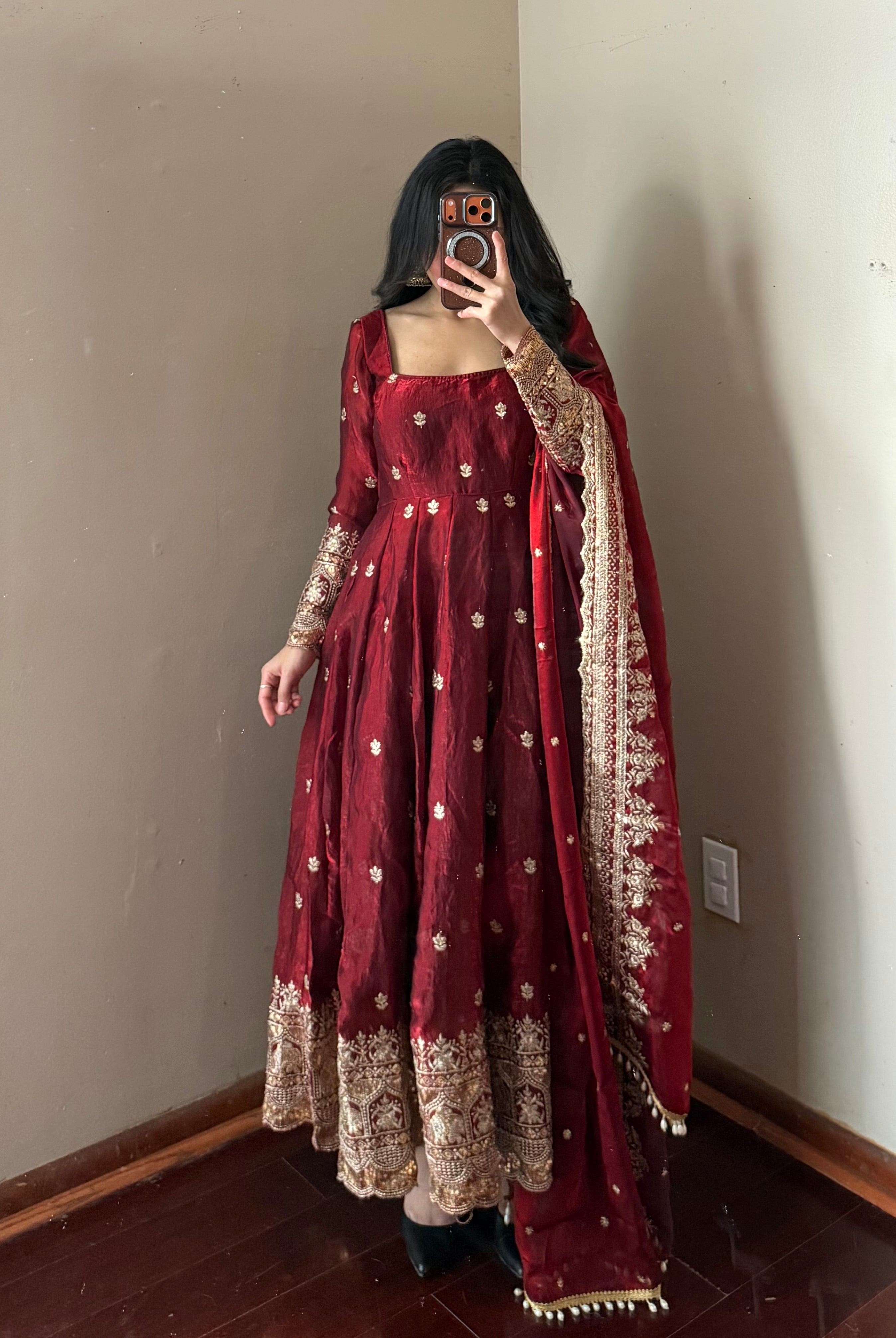 Fendi Anarkali set