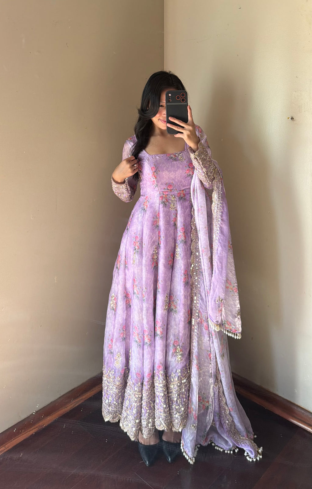 Heavy Embroidered Anarkali set