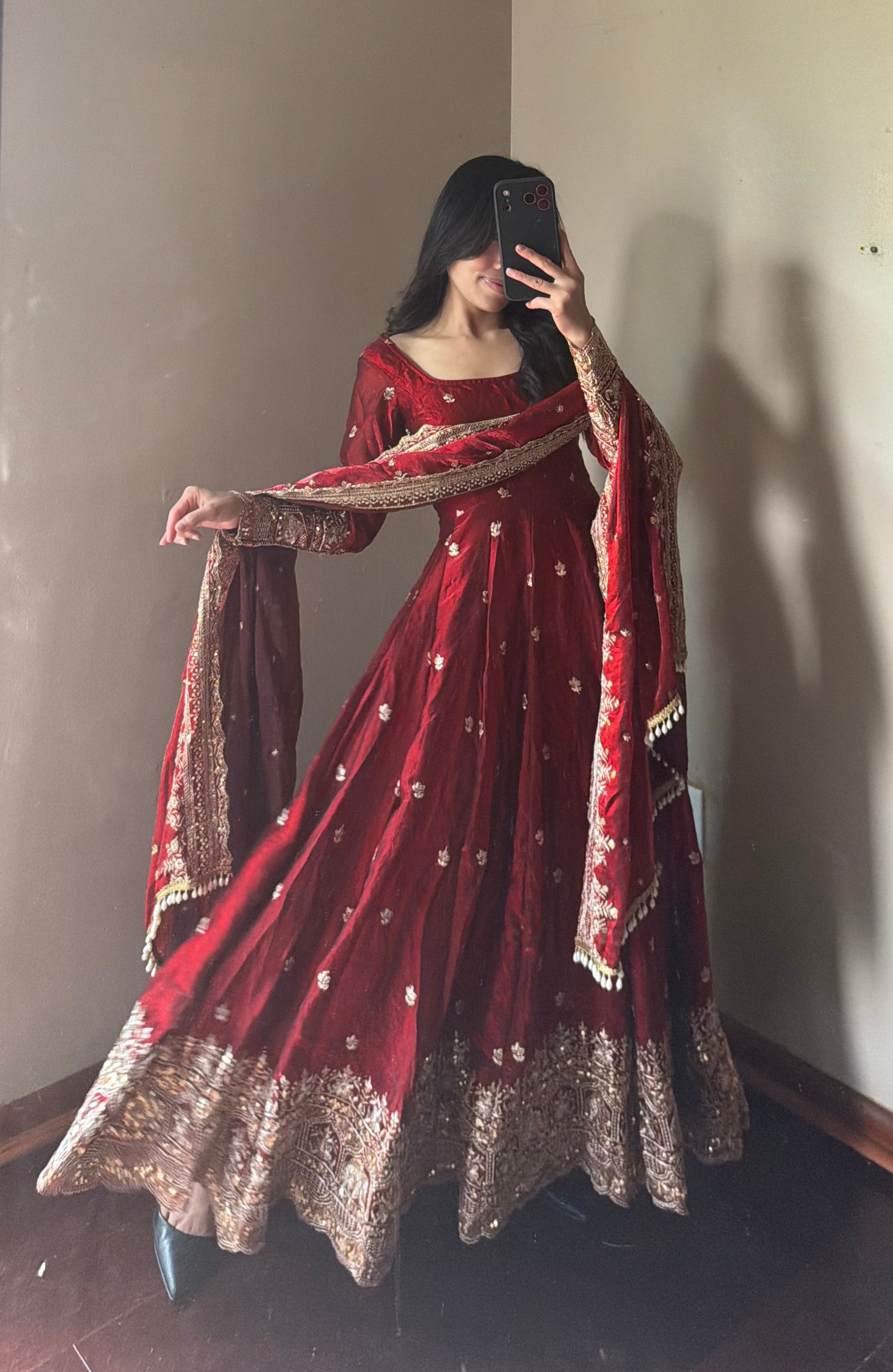 Fendi Anarkali set