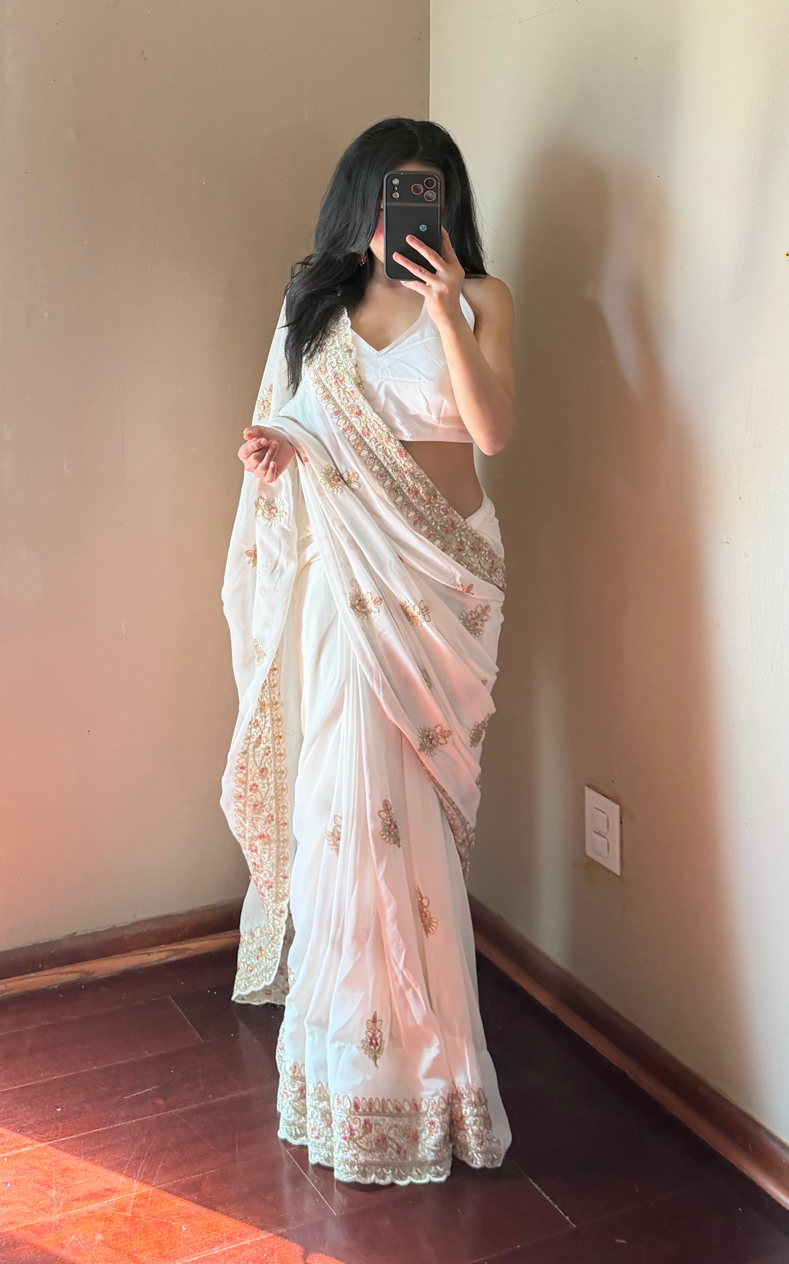 Chiffon Saree set