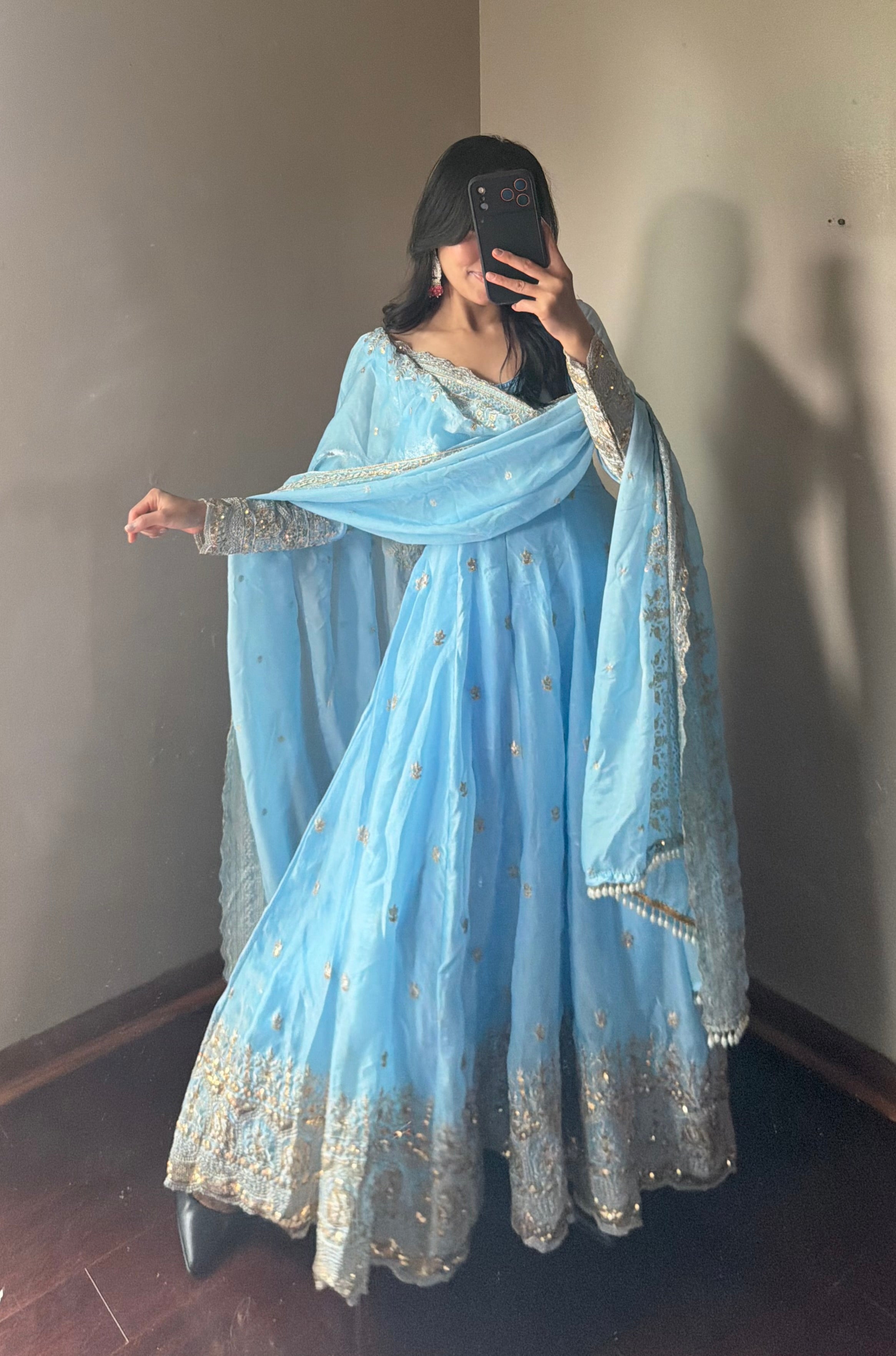 Fendi Anarkali set