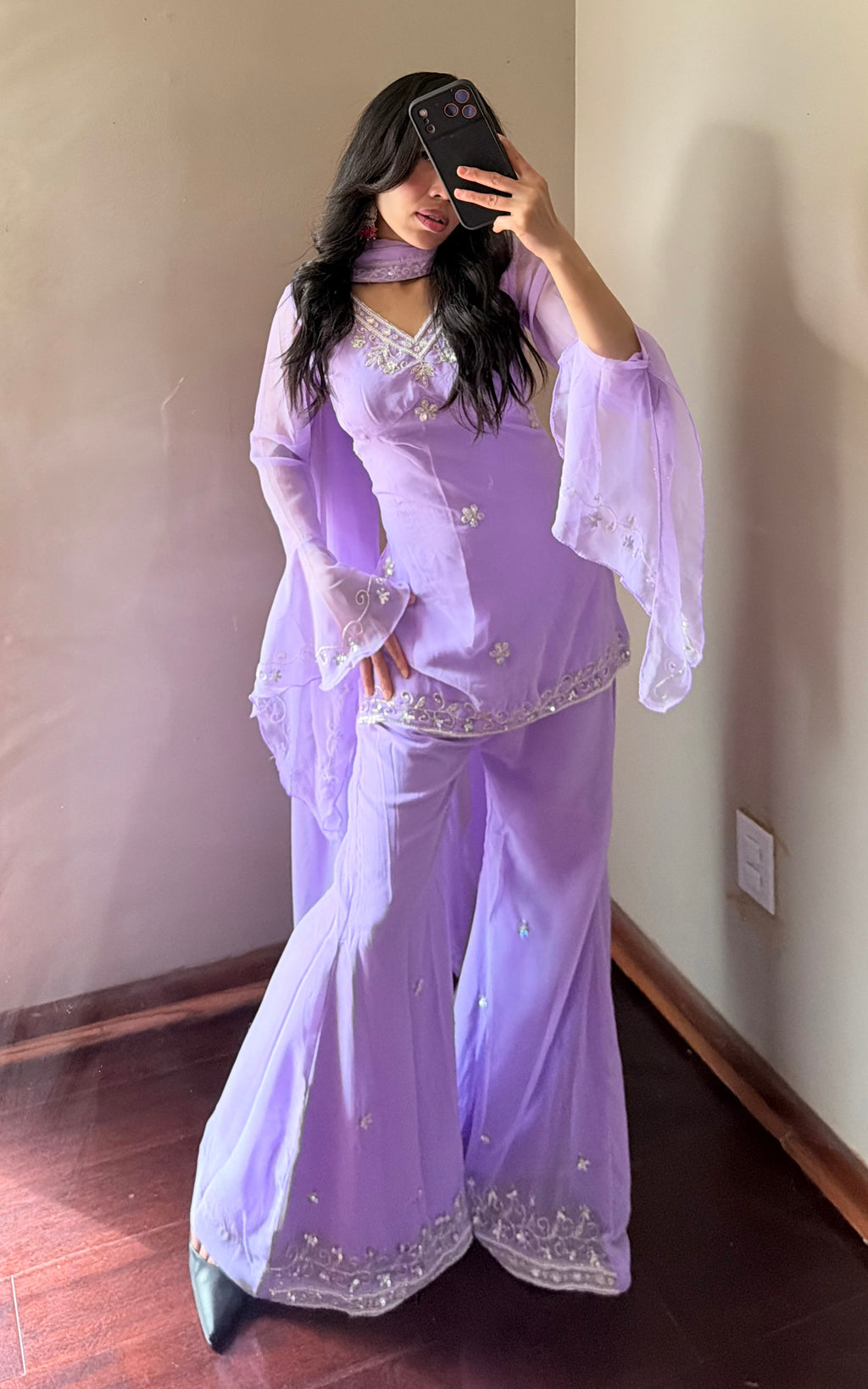 90s Handwork Kurta Suit