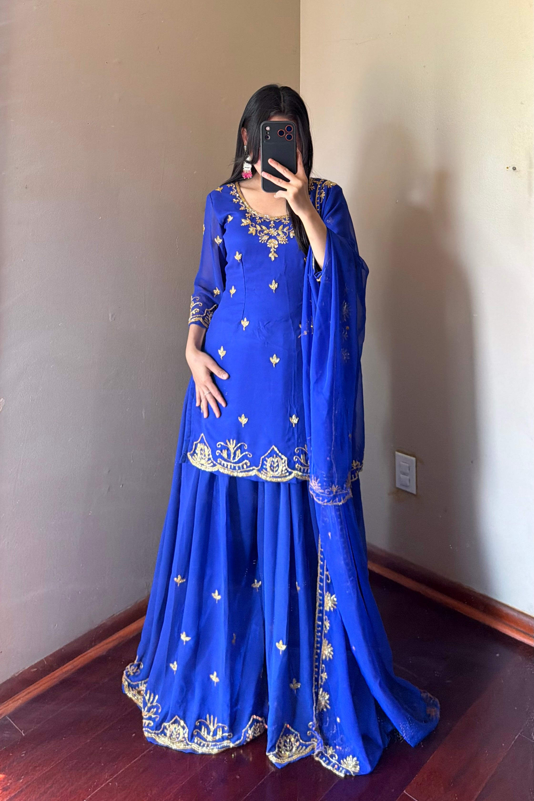 Heavy Handwork Kurta Set