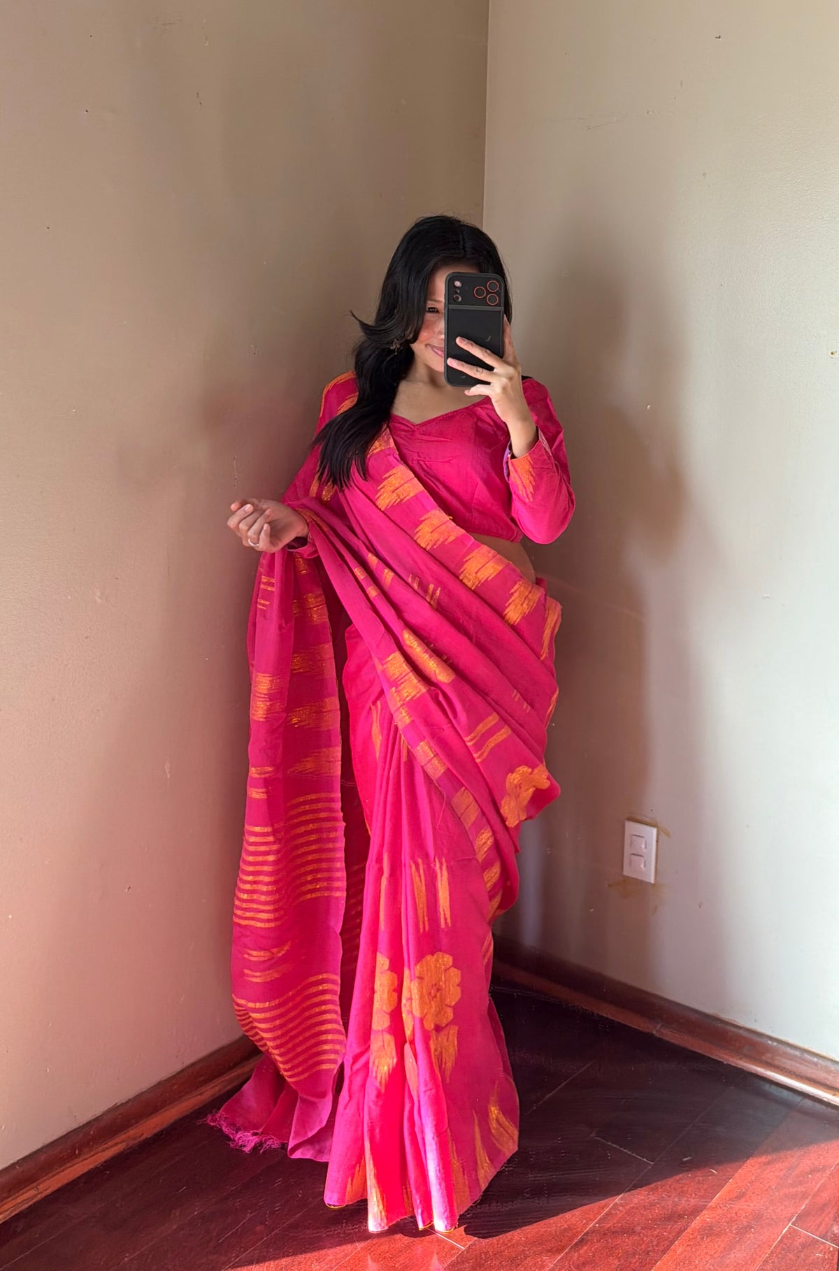 Pure Dhaka Saree set