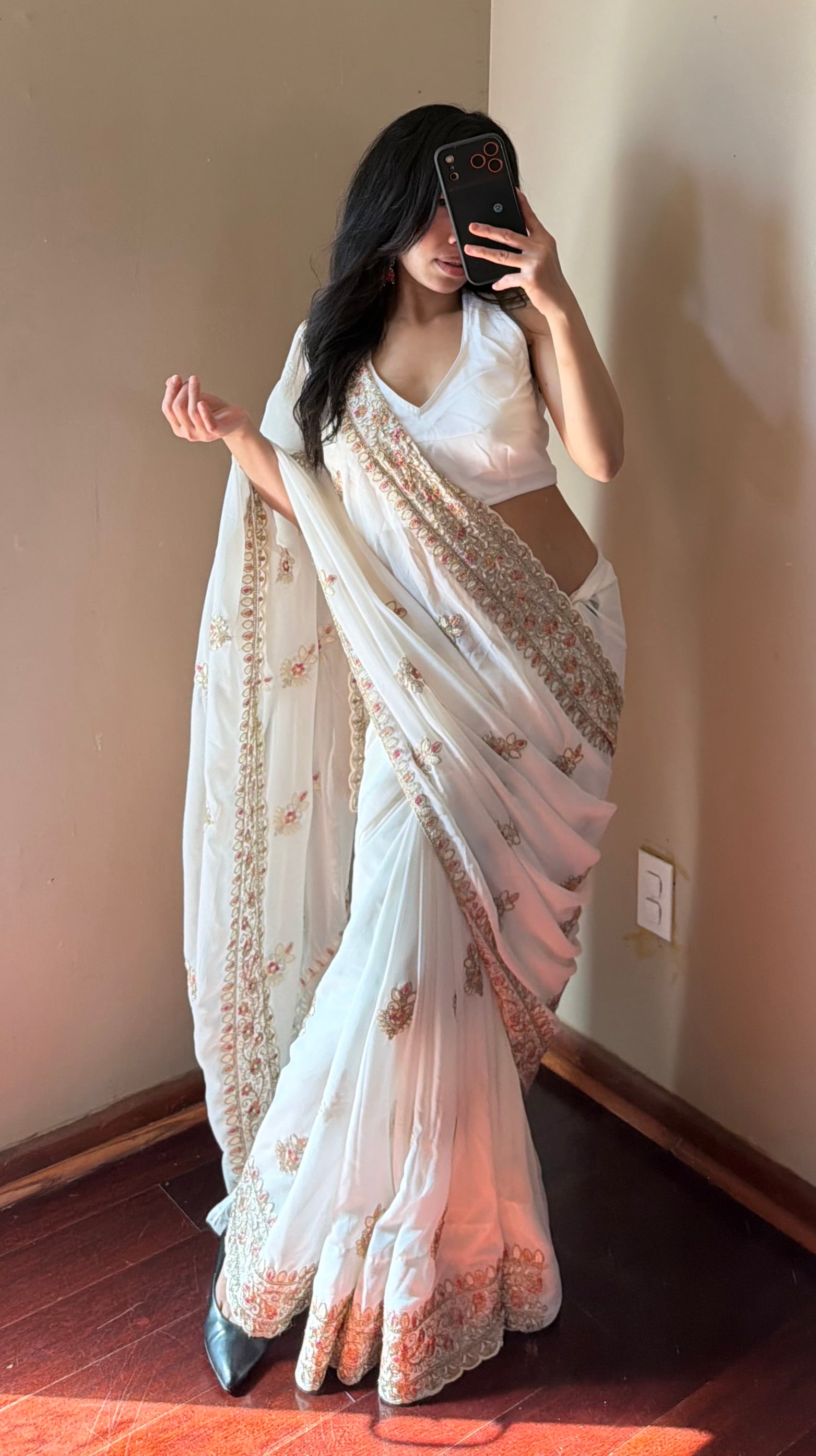Chiffon Saree set