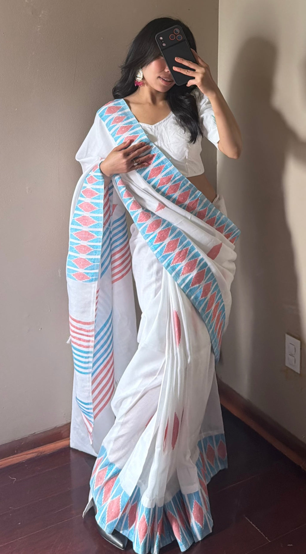 Pure Dhaka Saree set