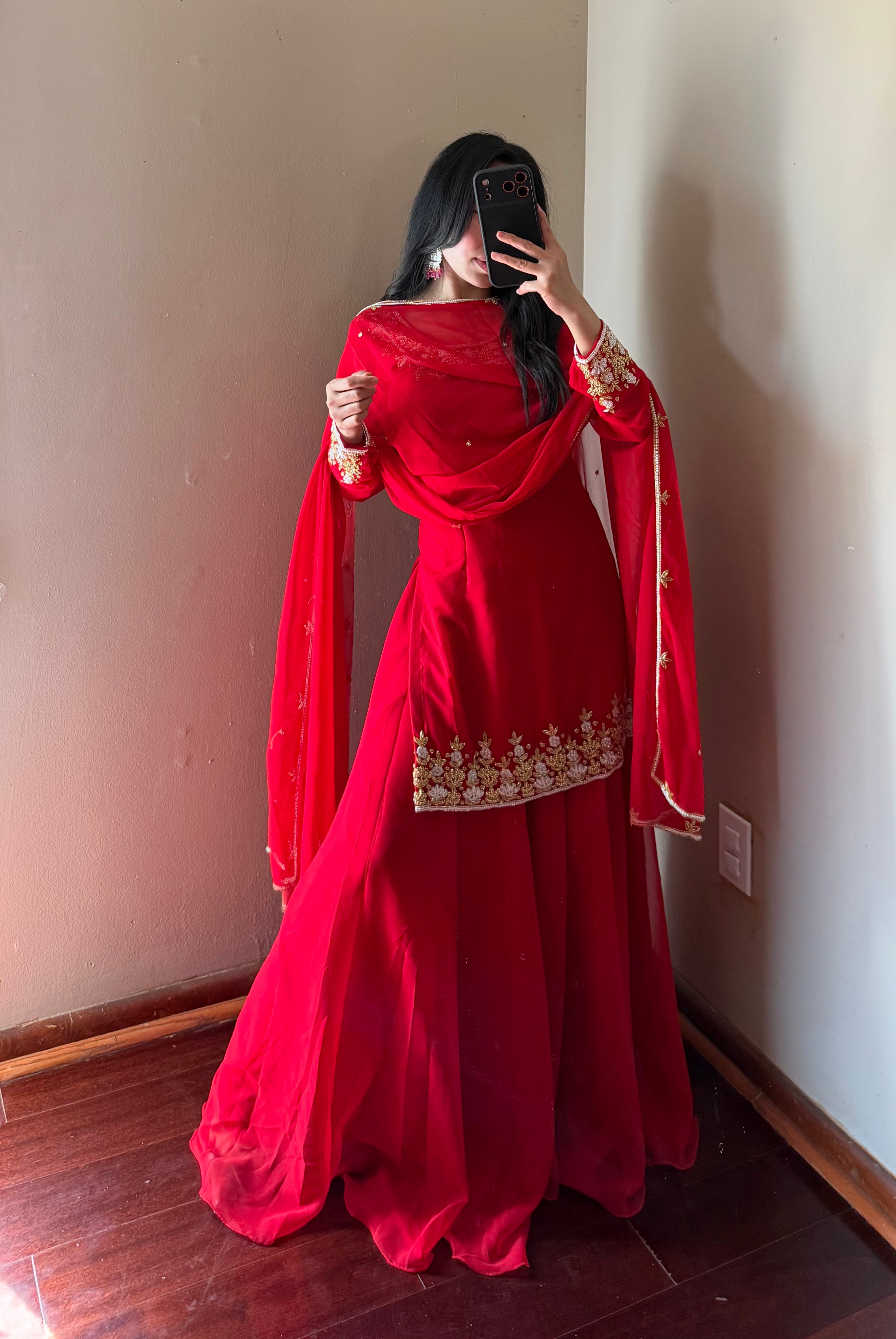Handwork Sarara Kurta Set