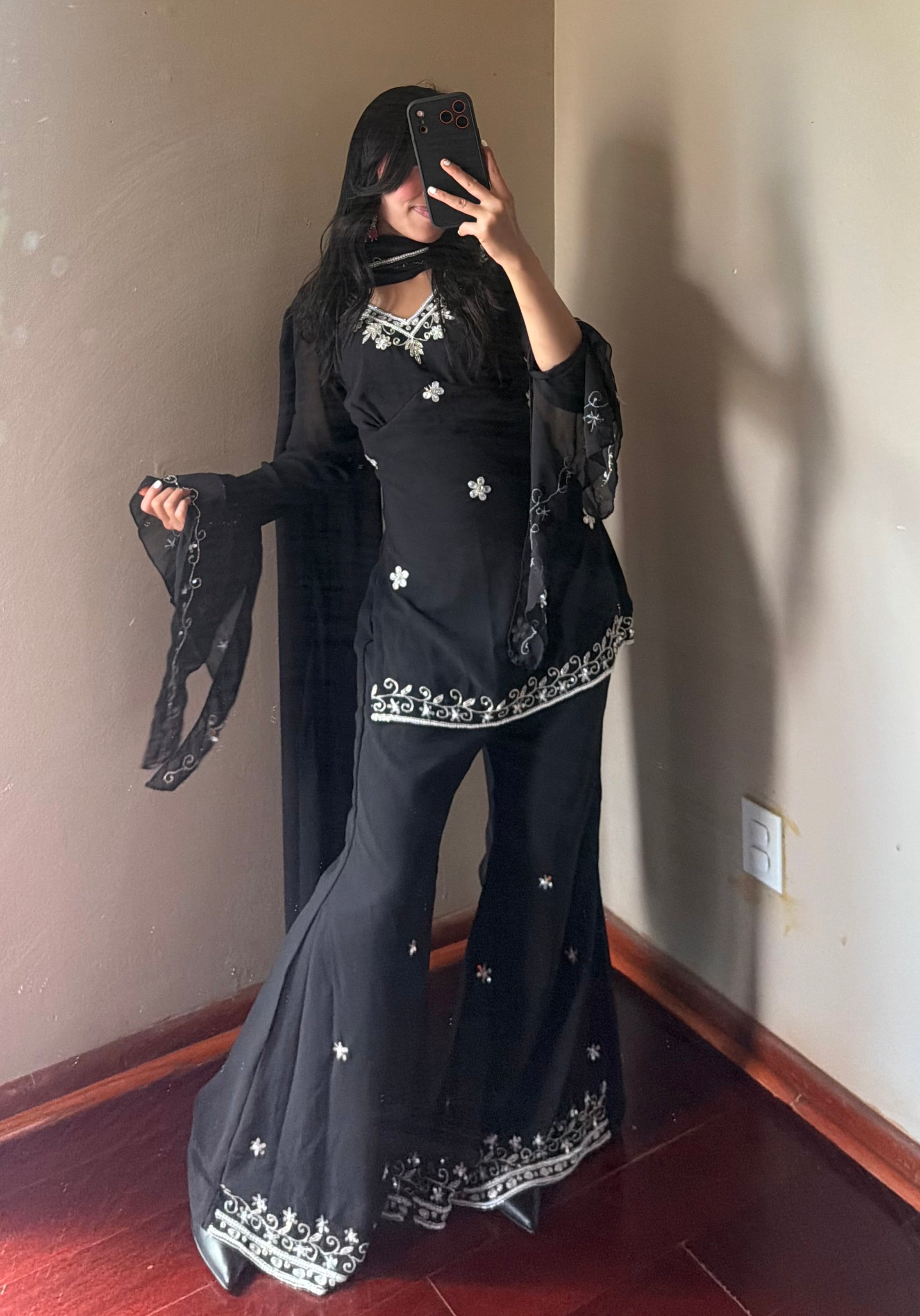 90s Handwork Kurta Suit
