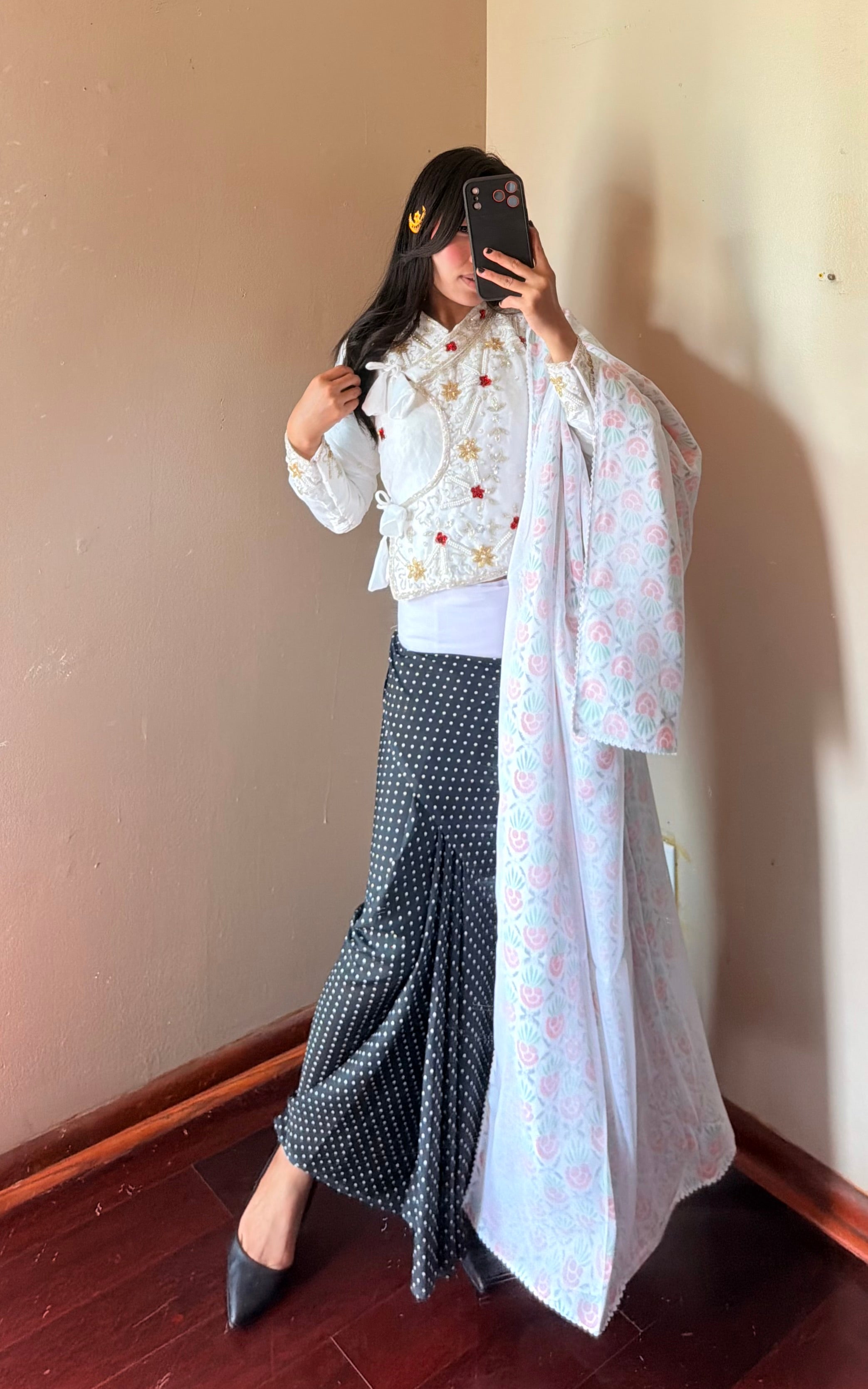 Traditional FariyaSaree Set