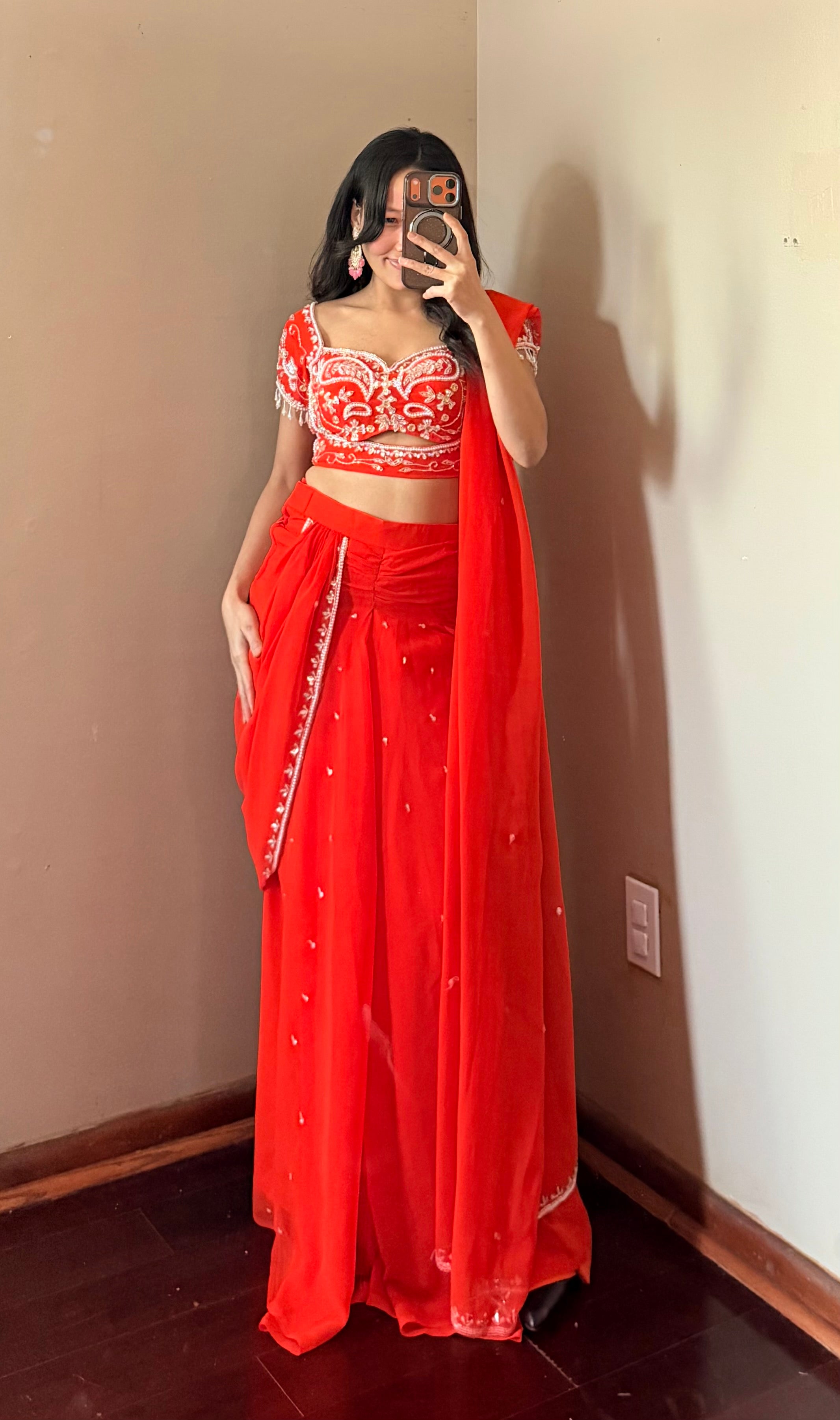 Handwork Saree Set