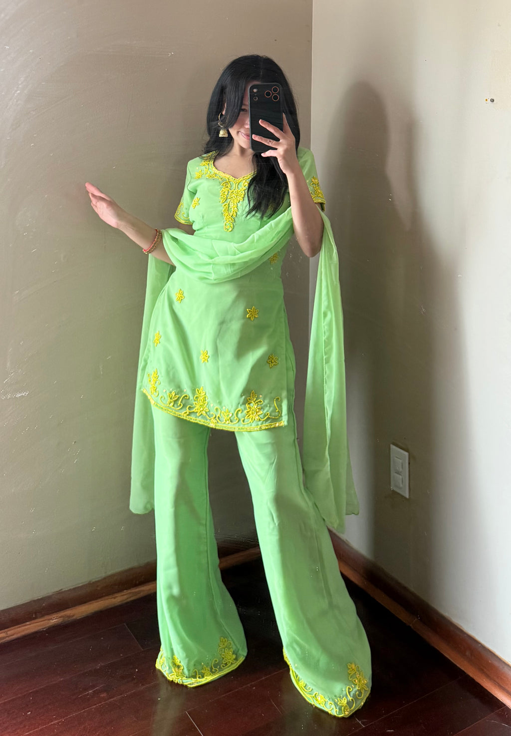 90s Handwork Kurta Set