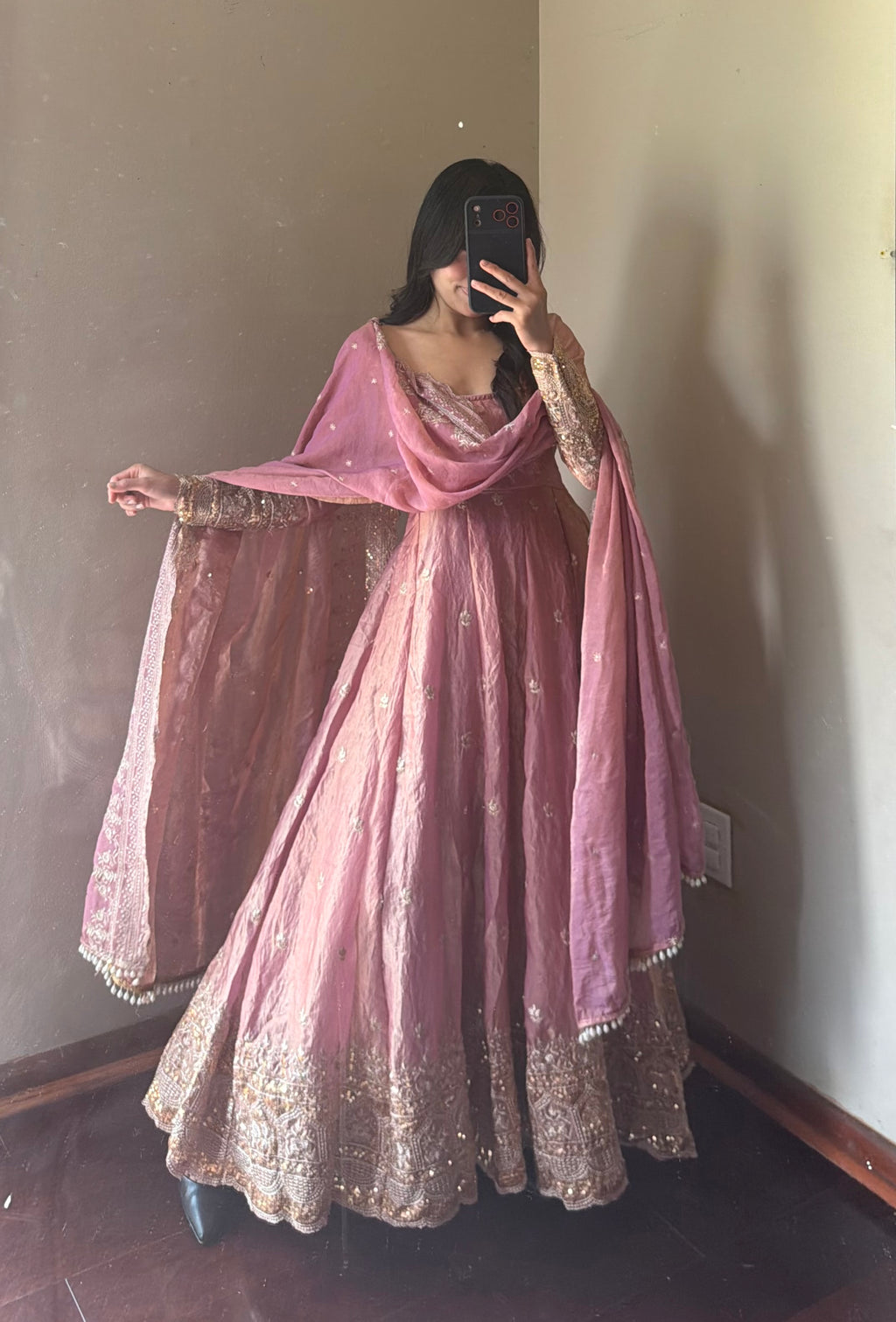Fendi Anarkali set