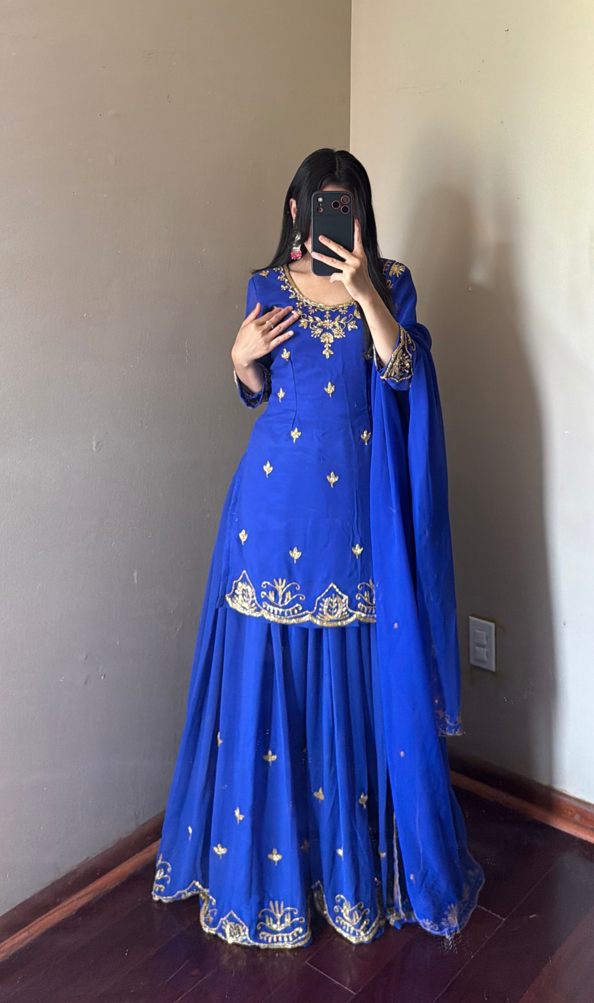 Heavy Handwork Kurta Set
