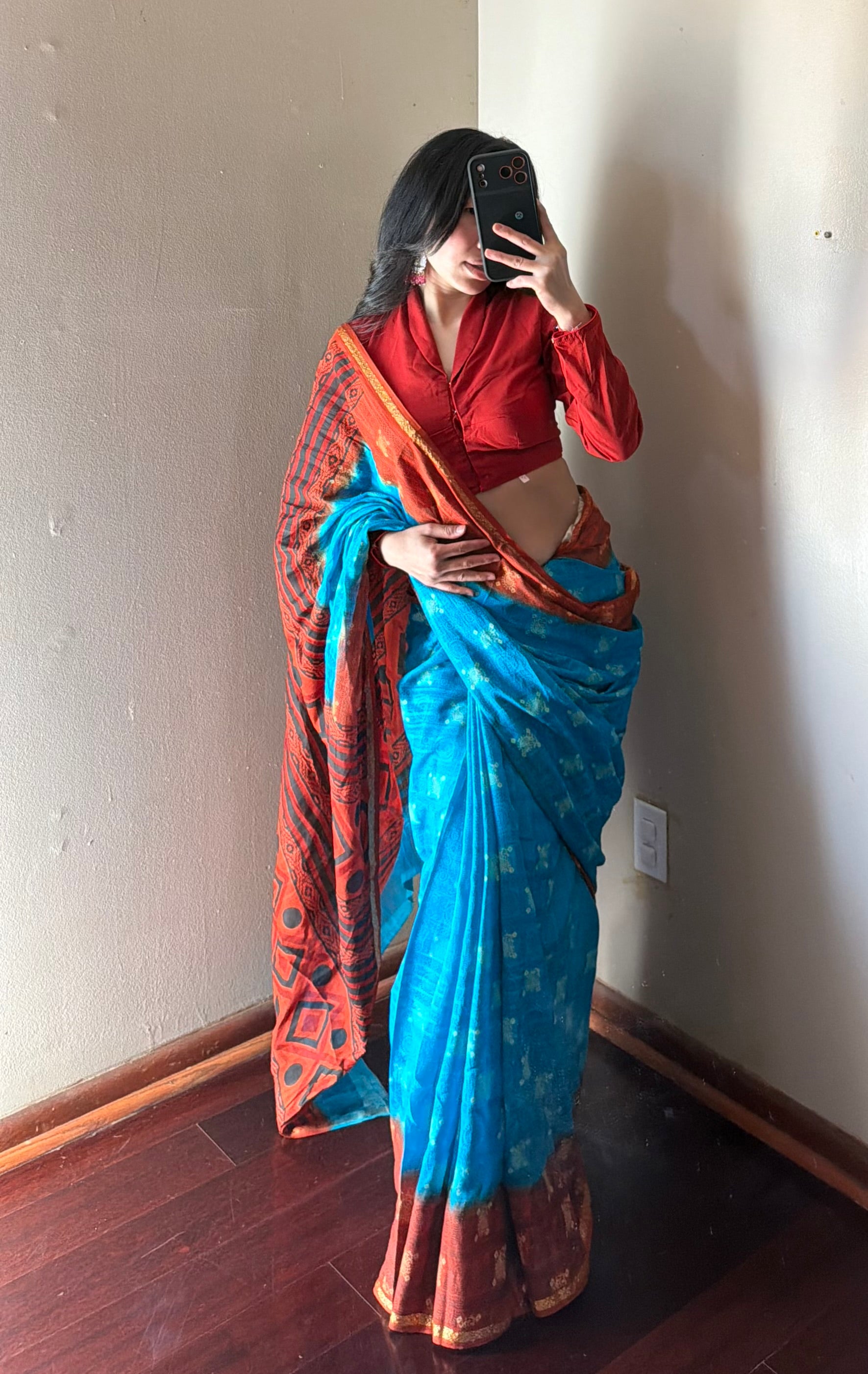 Cotton Saree set