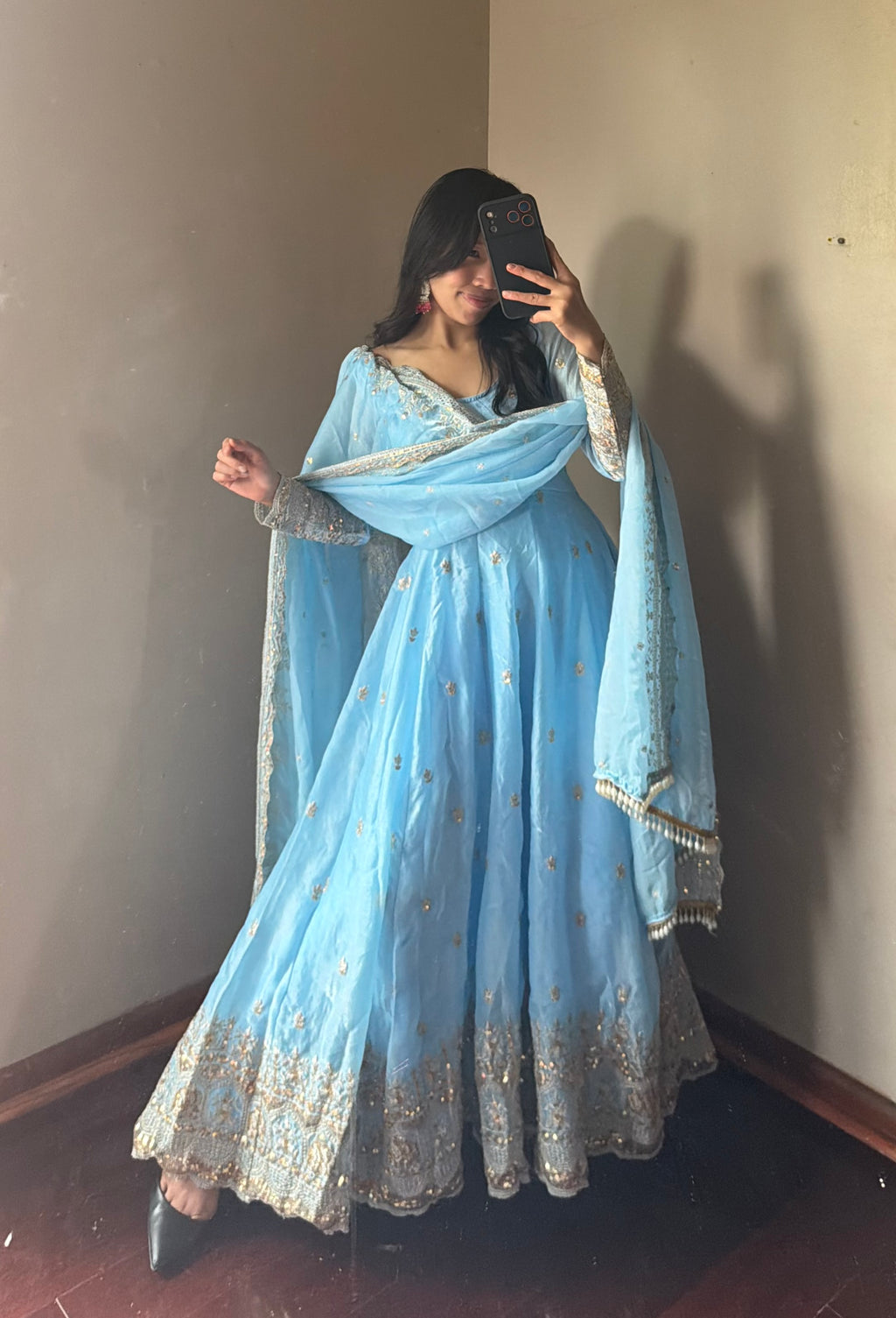 Fendi Anarkali set