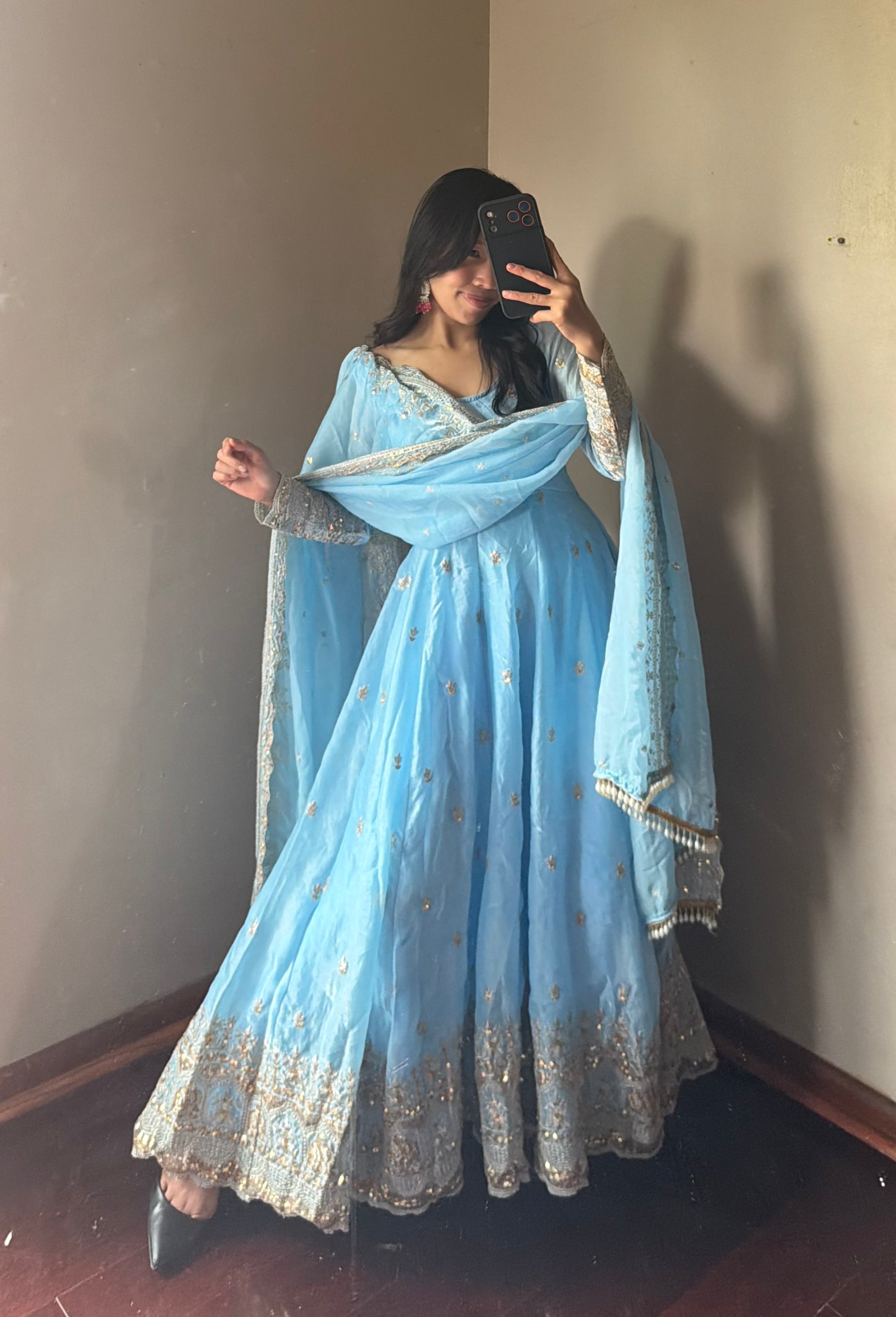 Fendi Anarkali set