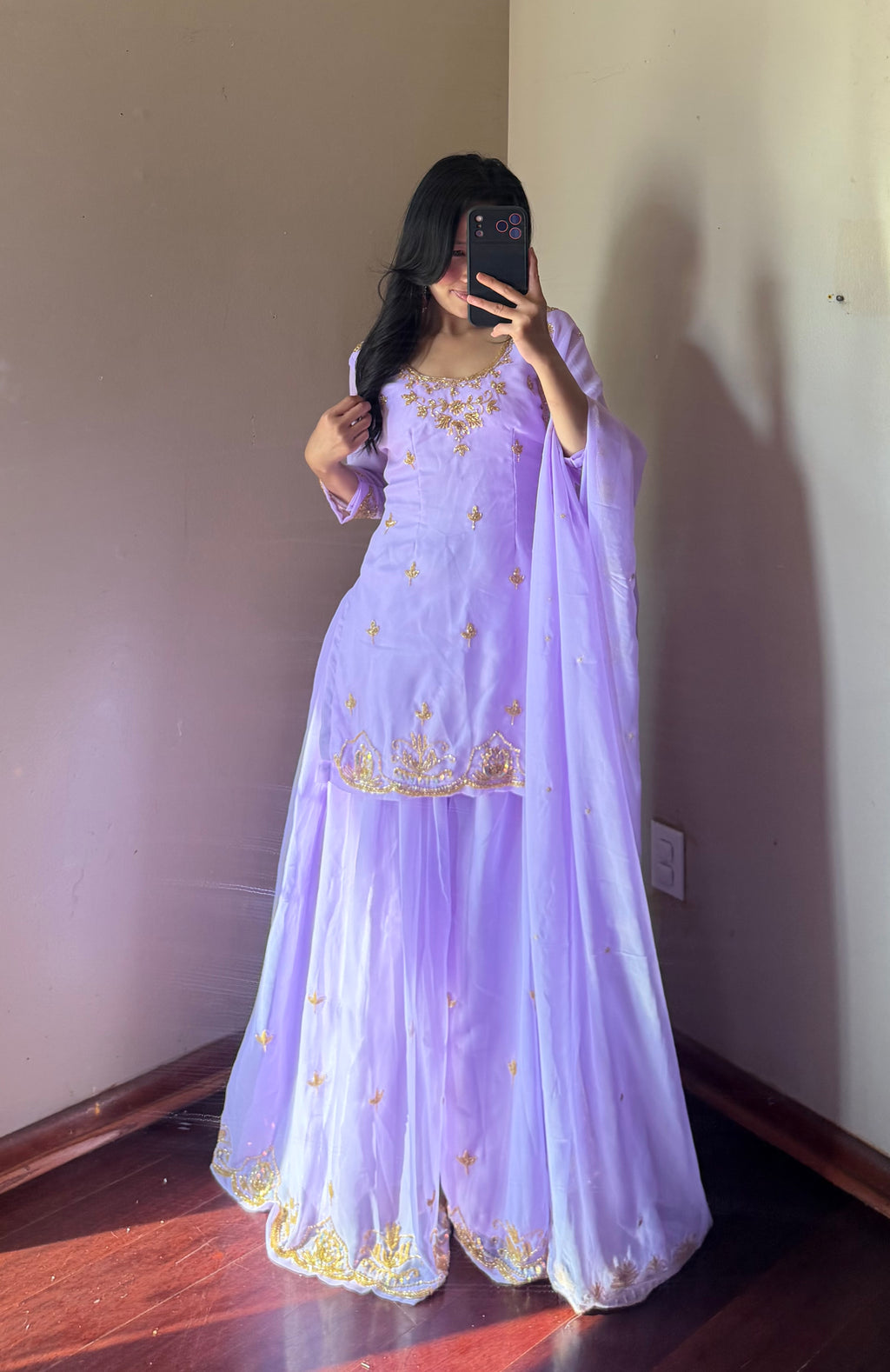Heavy Handwork Kurta Suit