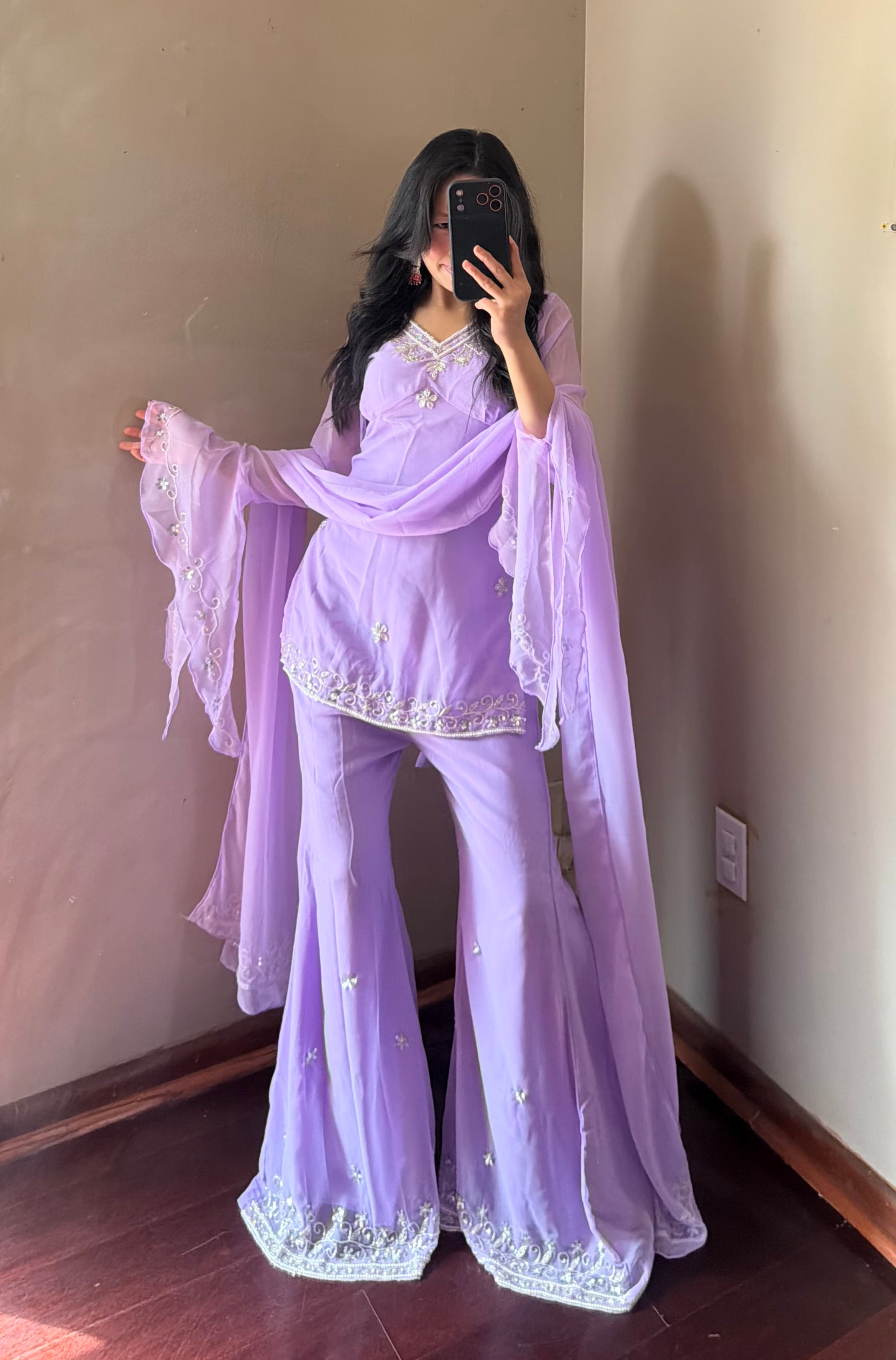 90s Handwork Kurta Suit