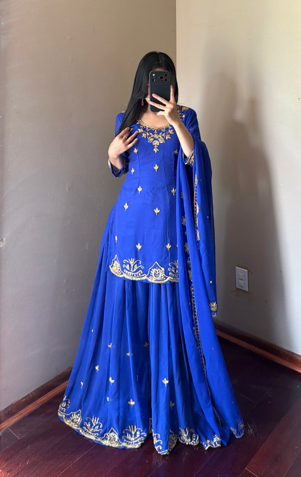 Heavy Handwork Kurta Set