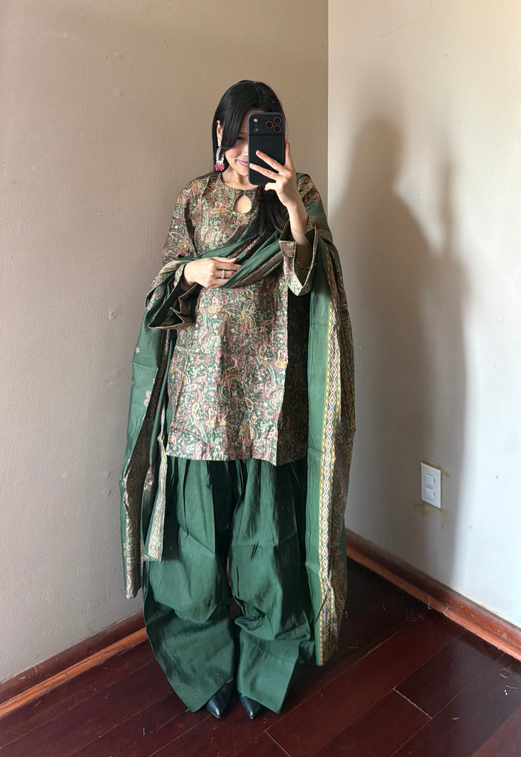 MUSLIN FARSHI SALWAR SET