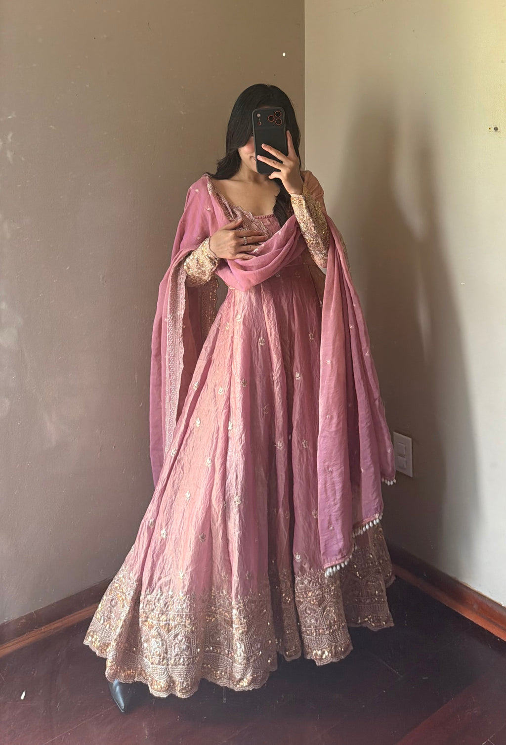 Fendi Anarkali set