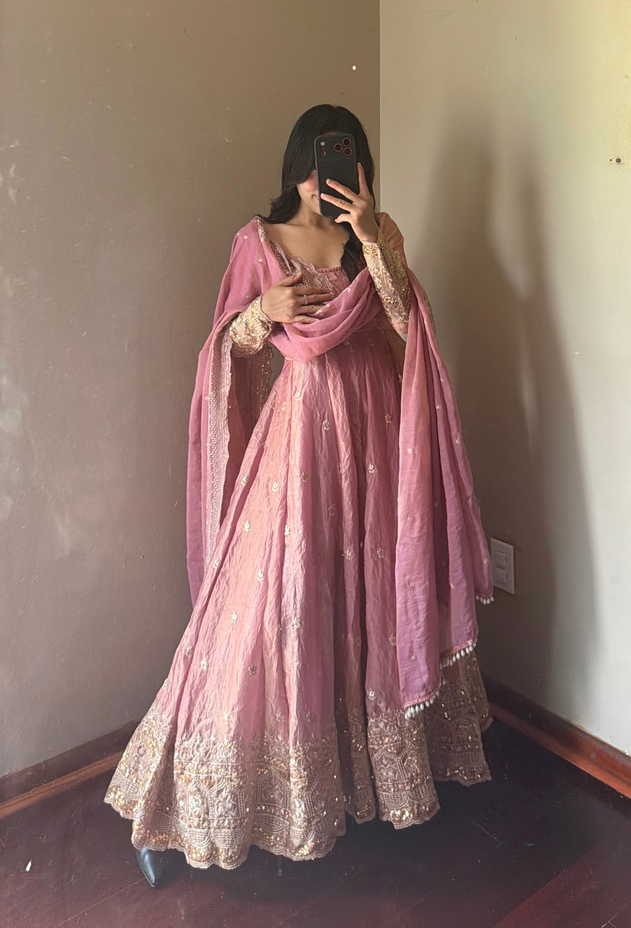 Fendi Anarkali set