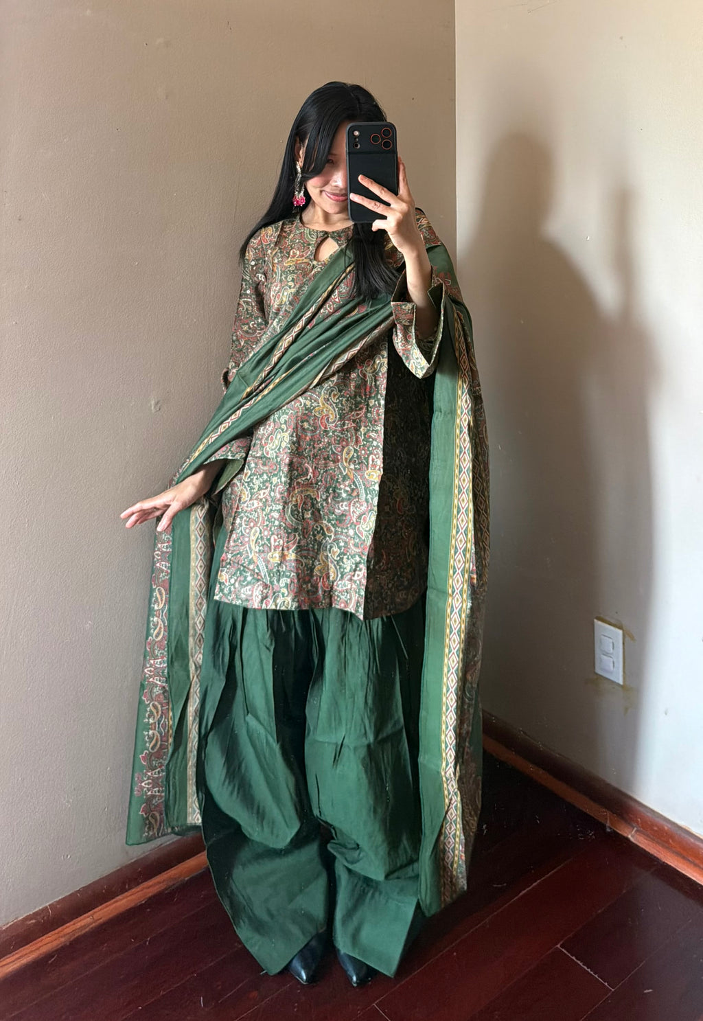 MUSLIN FARSHI SALWAR SET