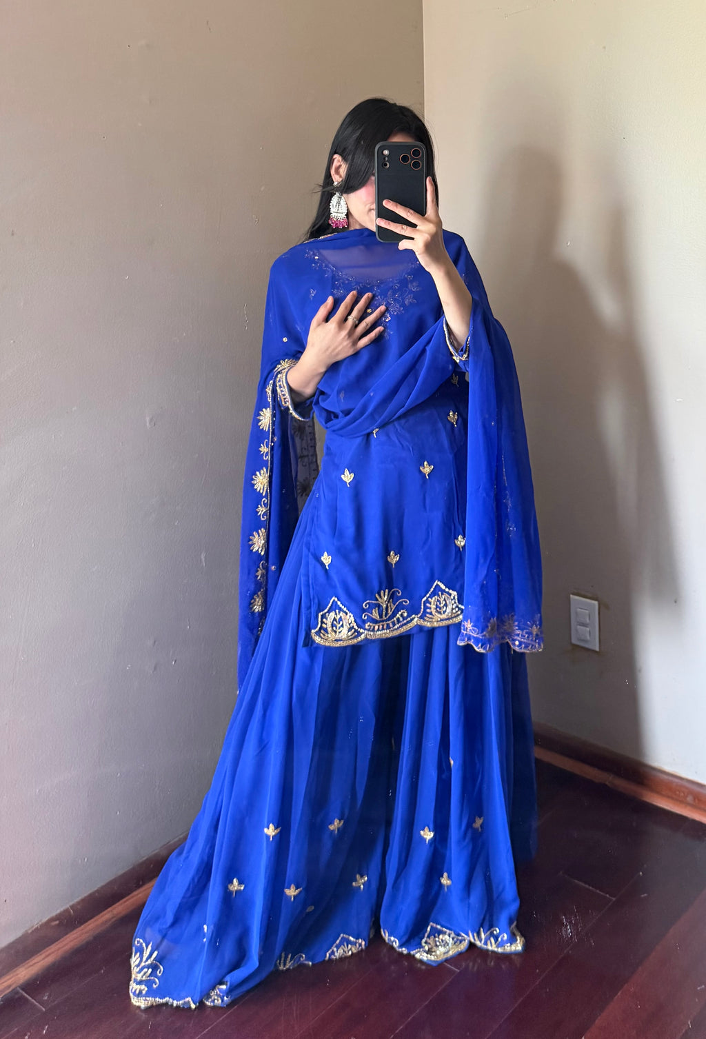 Heavy Handwork Kurta Set