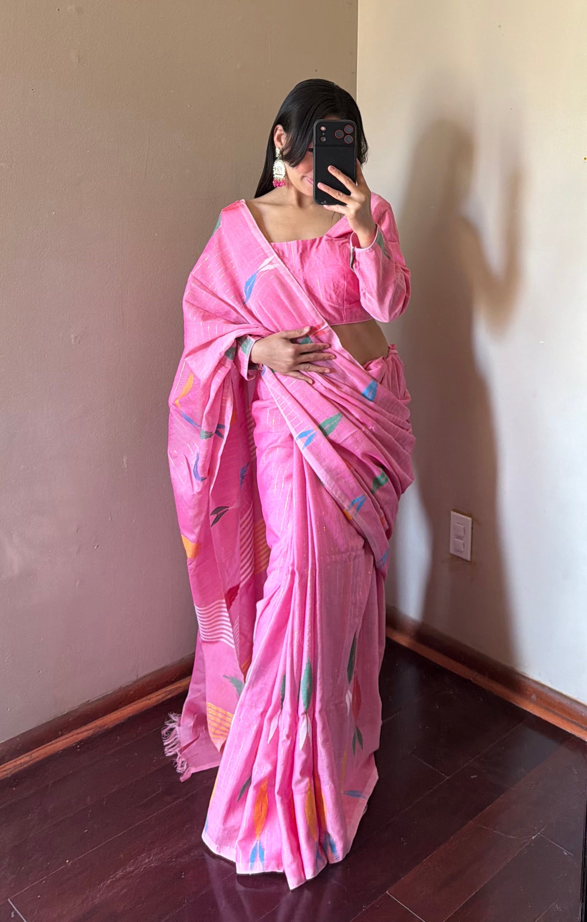 Pure Dhaka Saree set