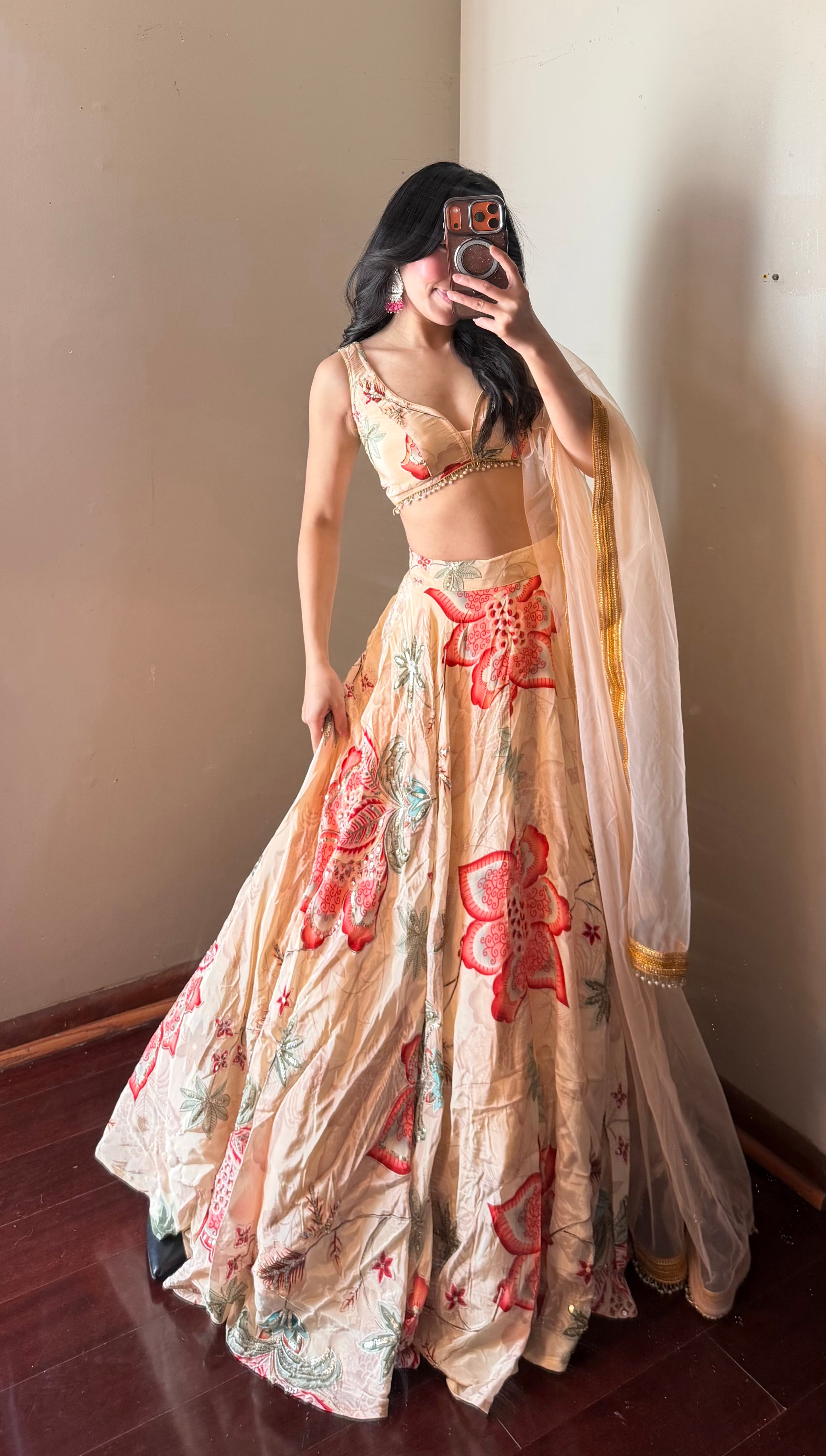 Floral Lehenga