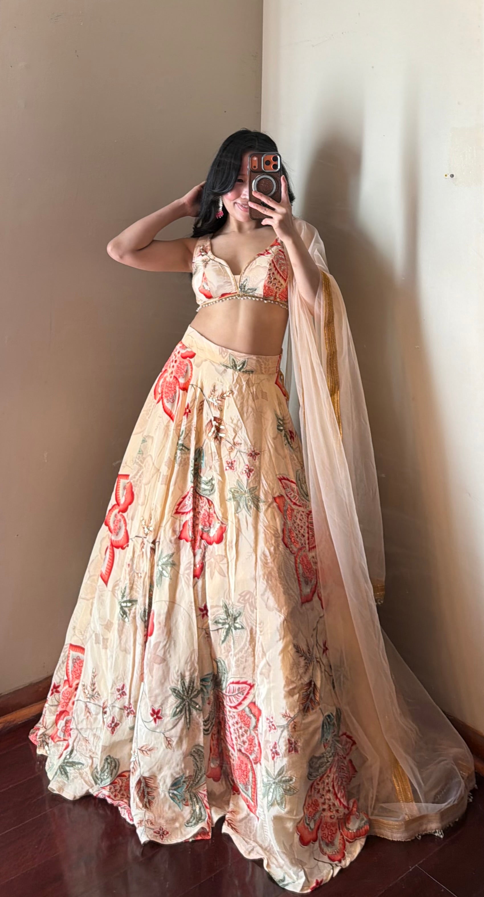 Floral Lehenga