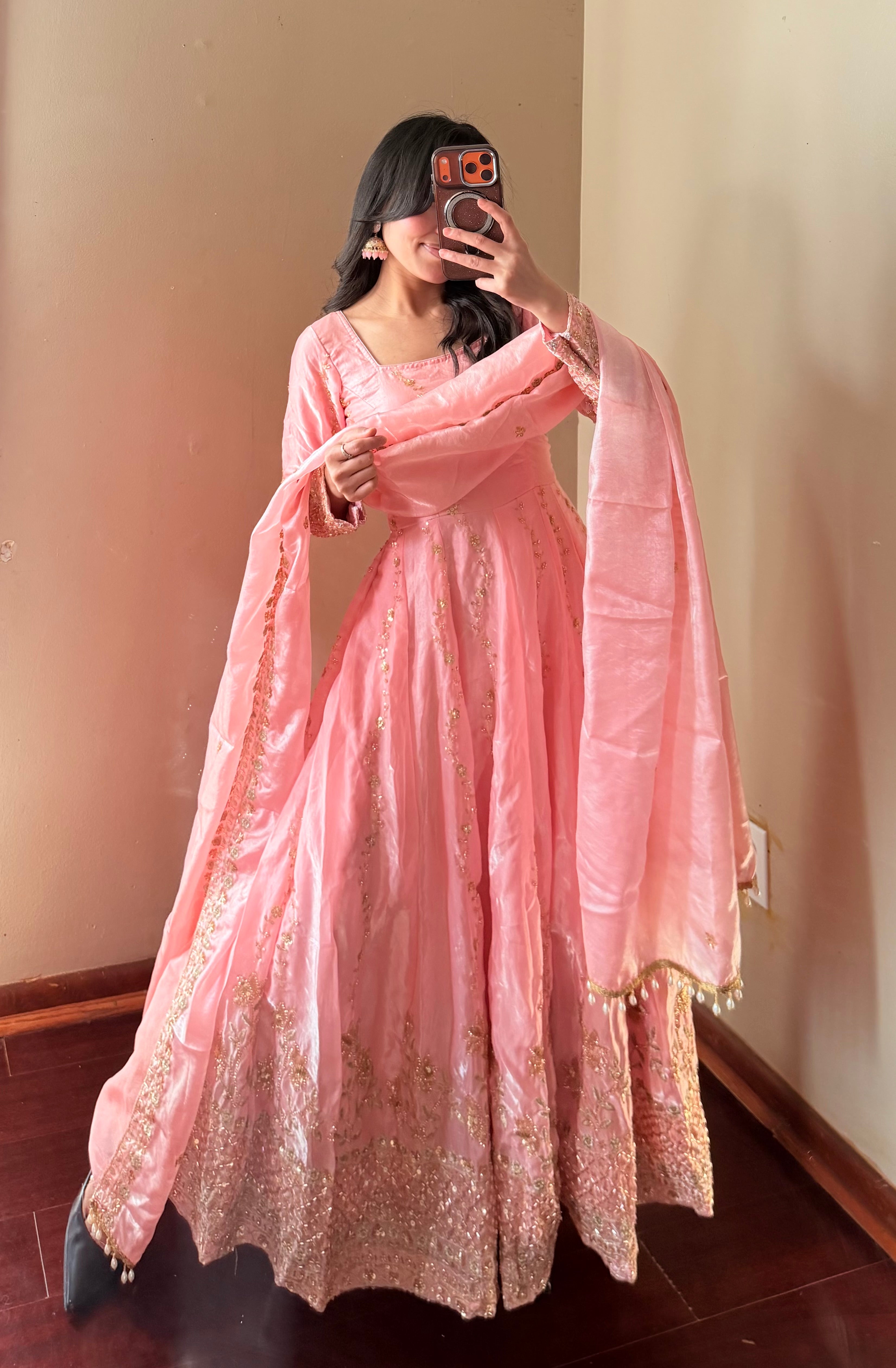 Heavy Work-Anarkali set