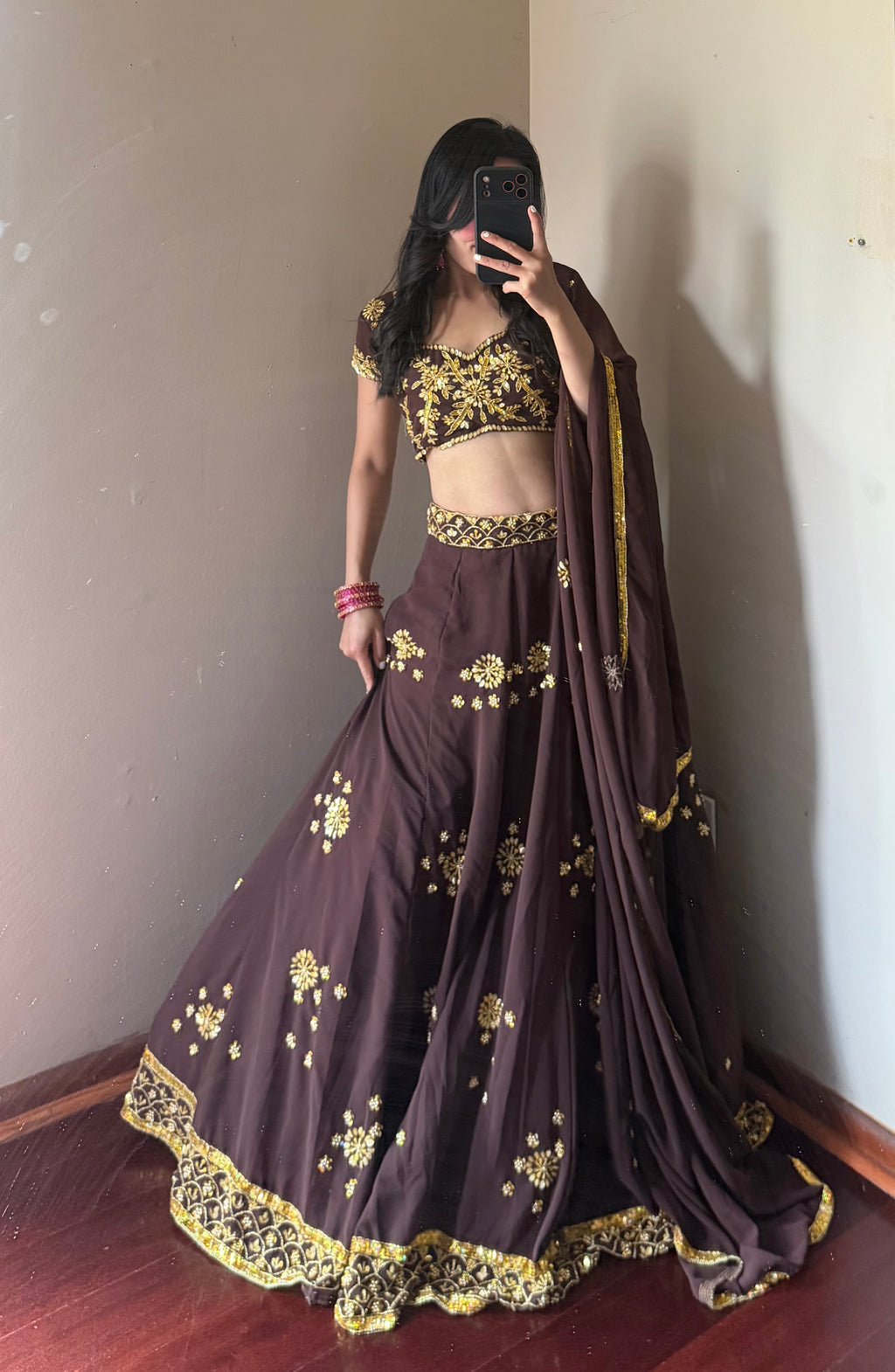 Heavy Handwokr Lehenga Set