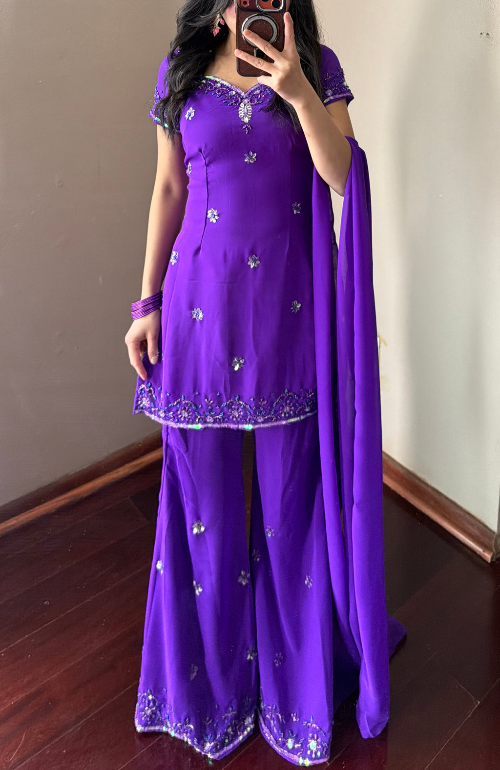 90s Handwork Kurta Set