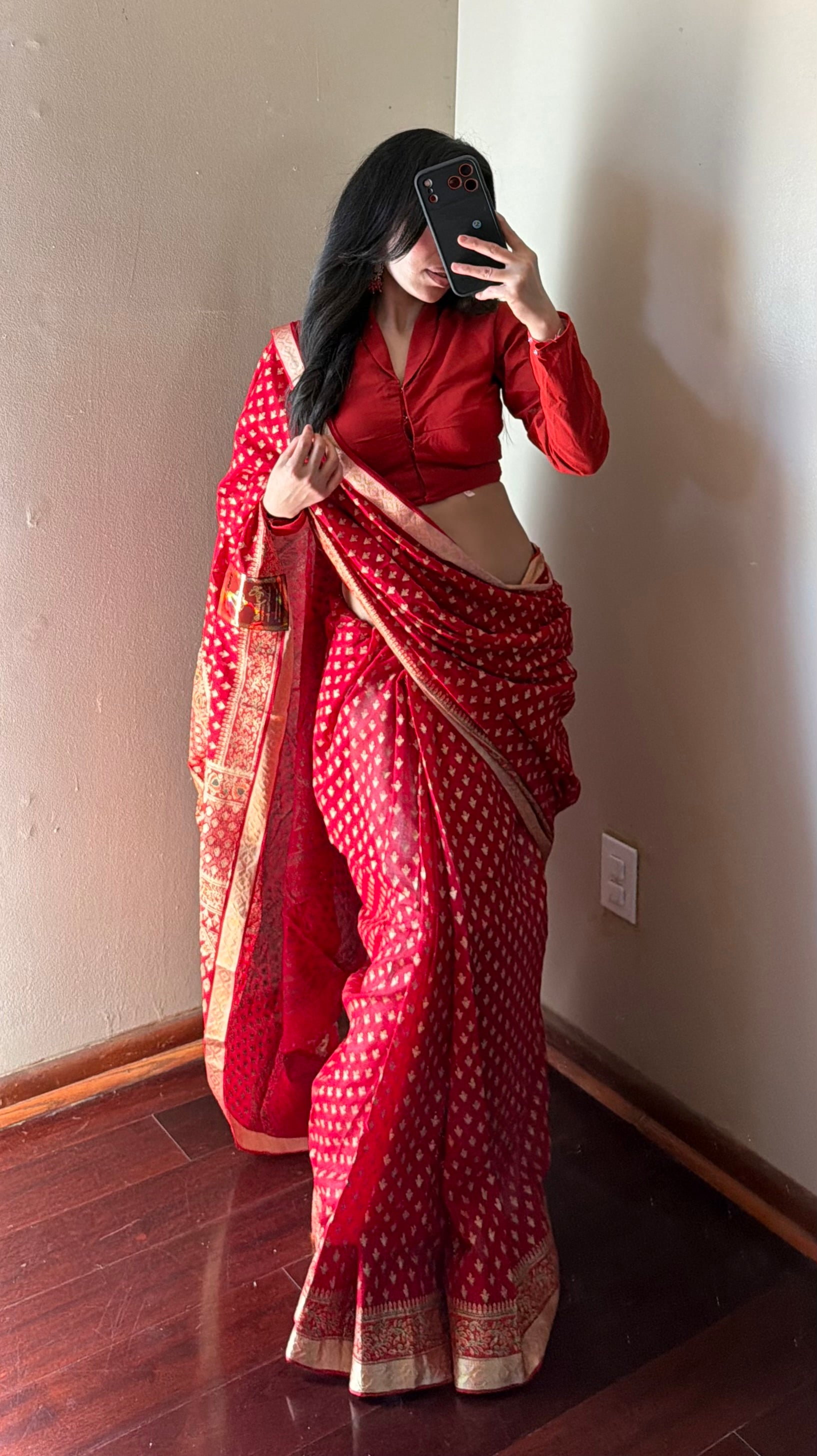 Cotton Saree set