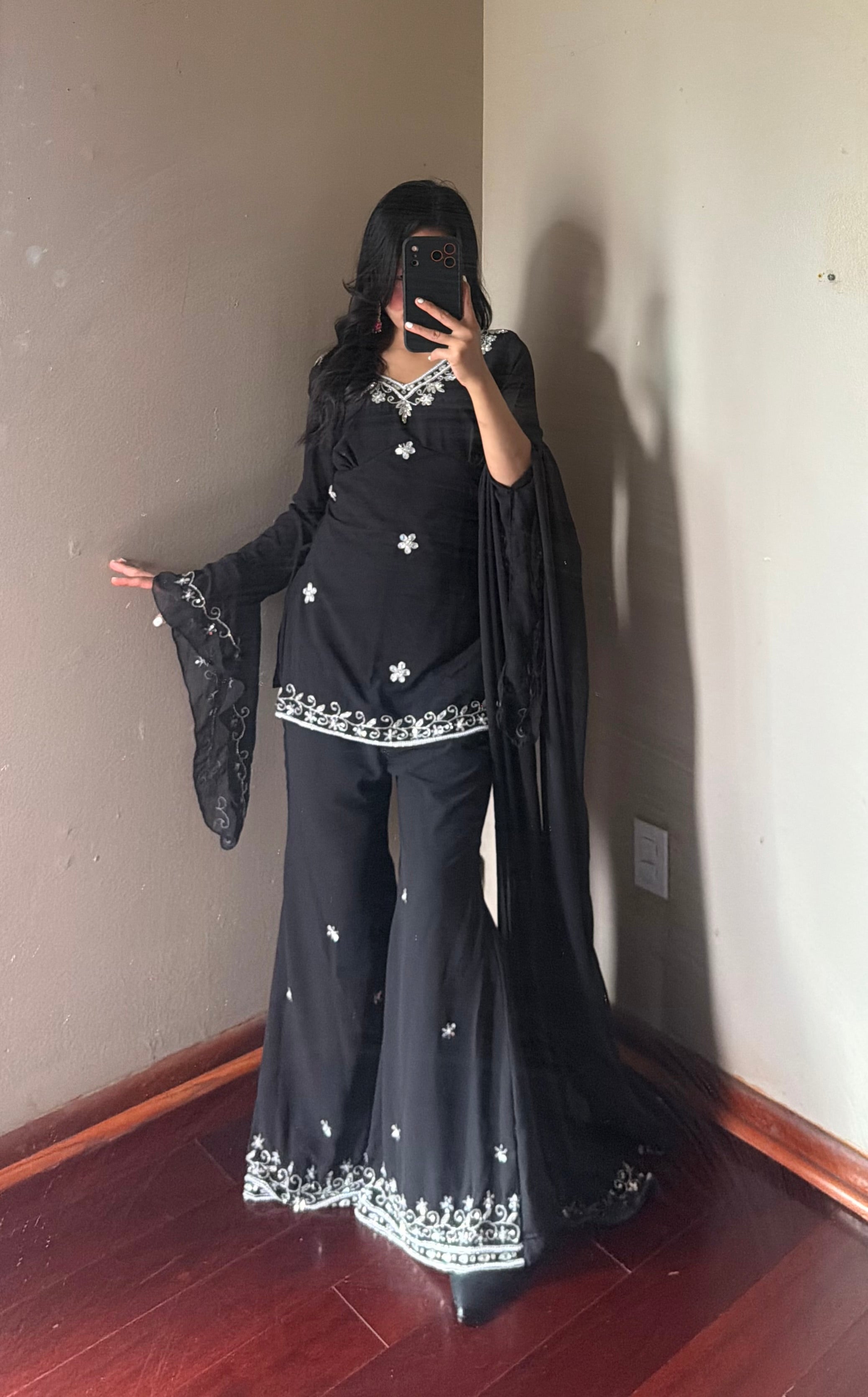 90s Handwork Kurta Suit